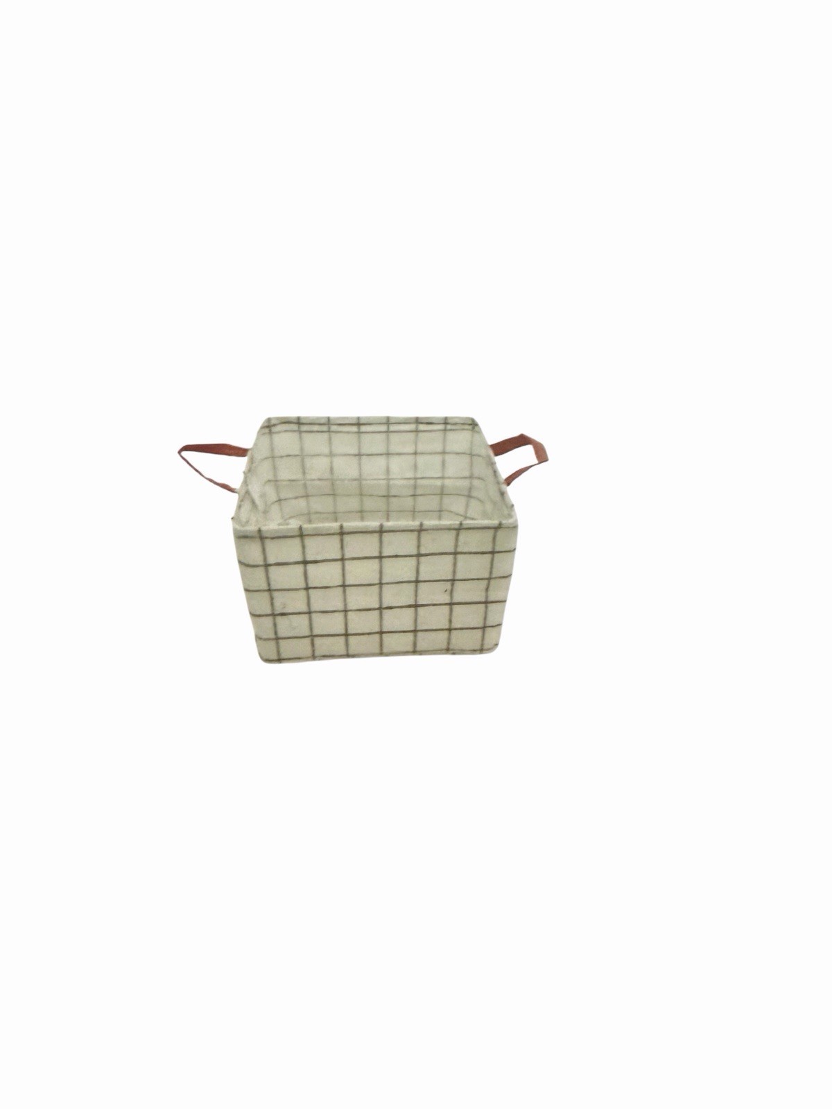 Closet Essentials Storage Bin Fabric Organizer Basket w Handle 12x9.3x7.8 U Pick