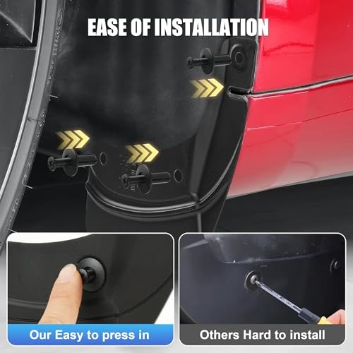 Upgraded Integrated Mud Flaps Designed for Model 3 Highland 2024-2026