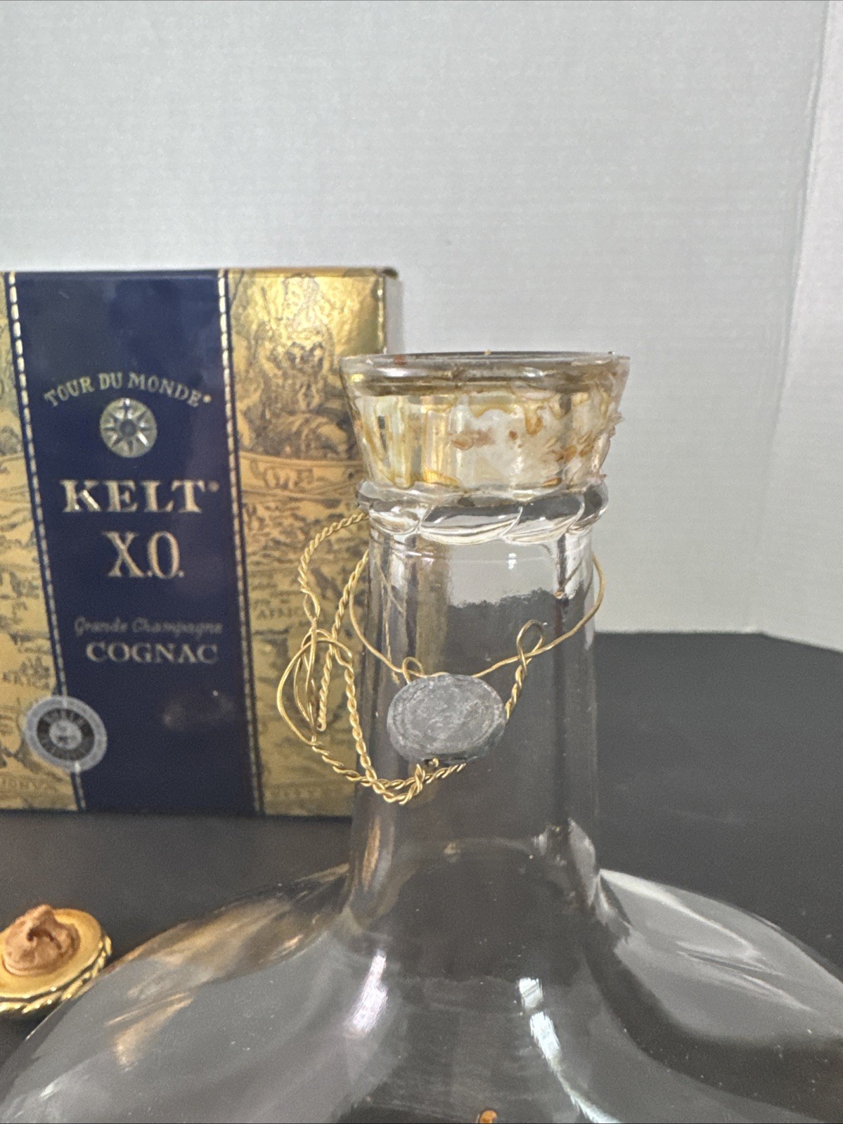 Empty Kelt XO Cognac Gift Box