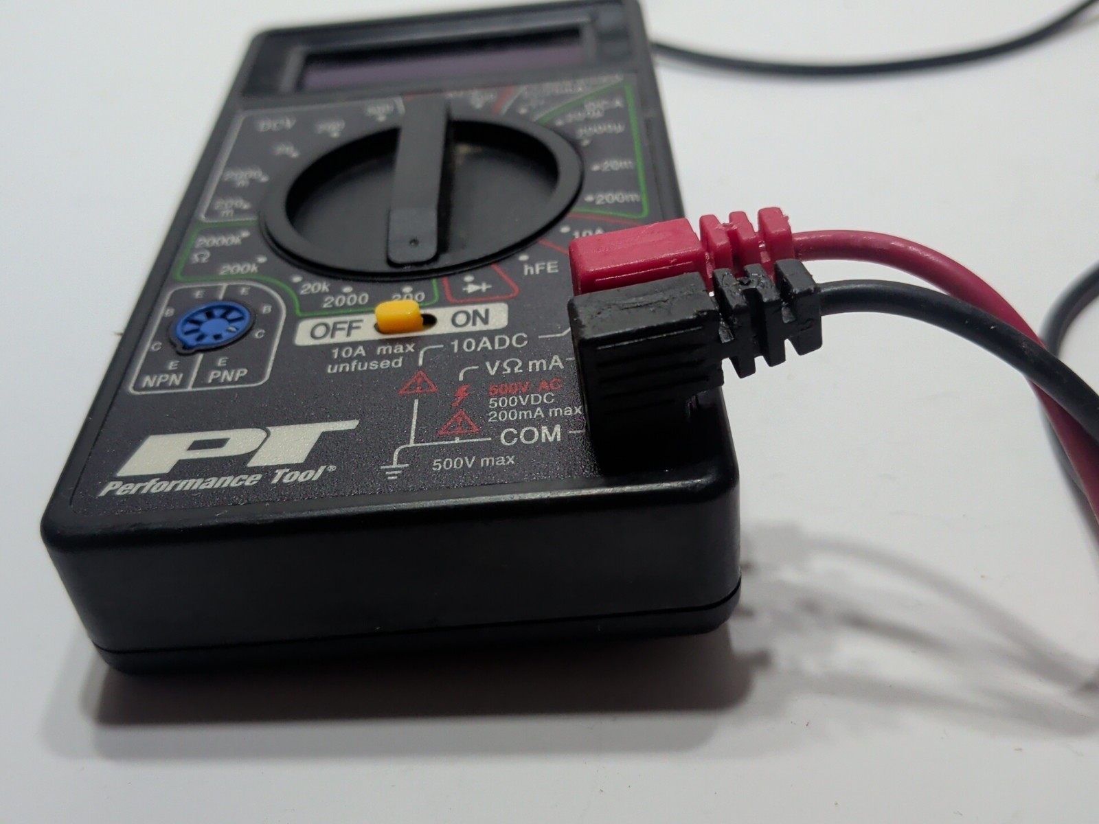 ✨WORKS✨ PT Performance Tool Digital Multi-Meter DCV, DCA