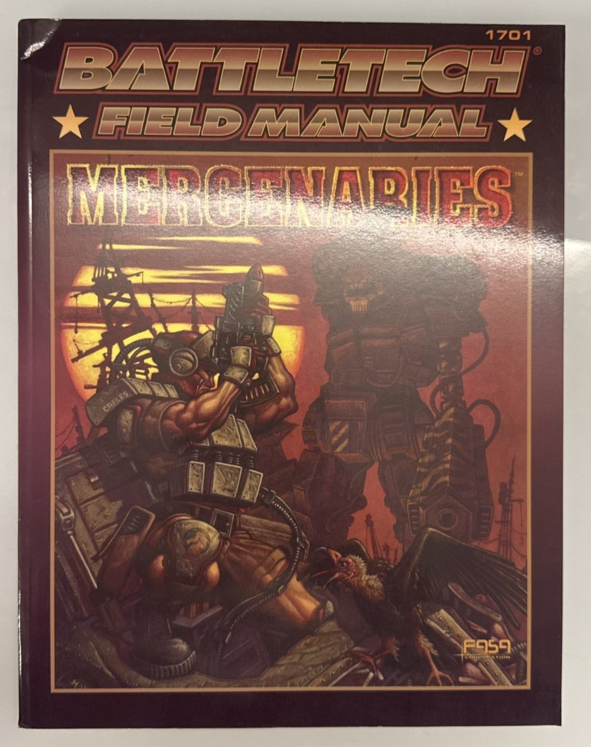 Battletech Field Manual: Mercenaries by FASA #1701