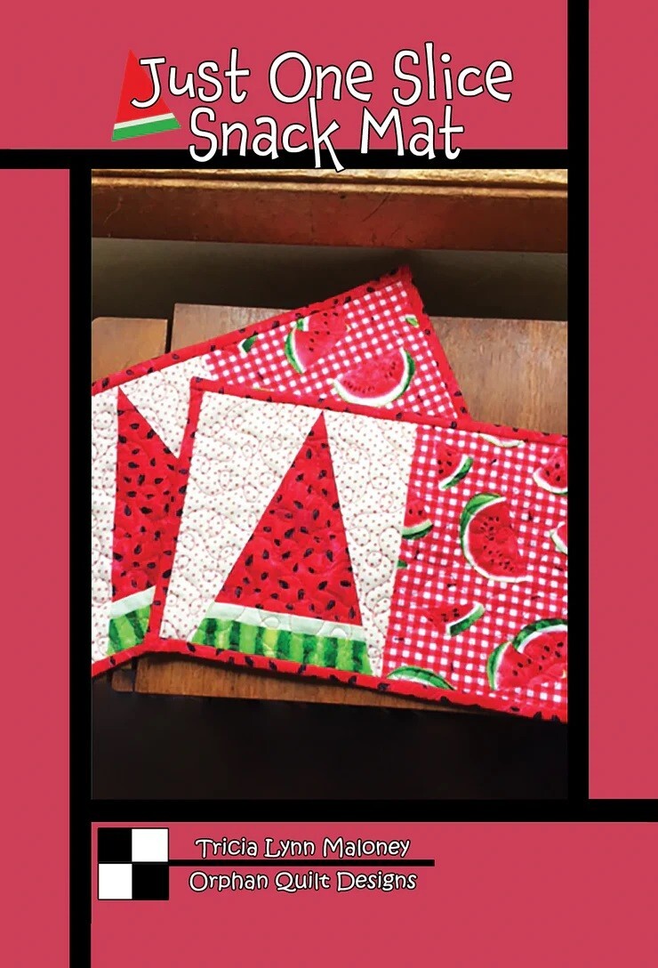 Just One Slice Snack Mat Quilt Pattern