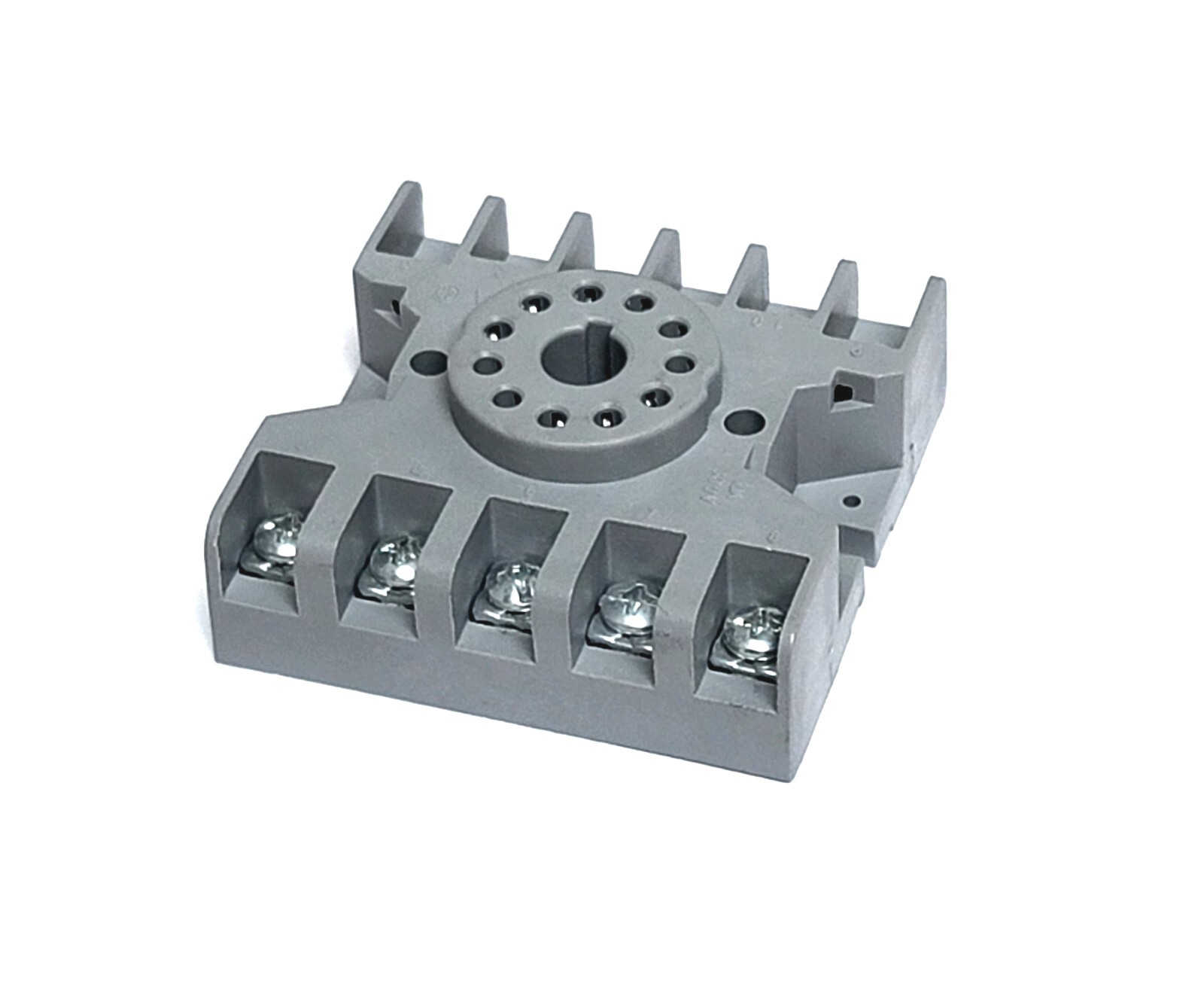 TYCO P&B27E123, 11 Pin Relay Socket, 10 Amp, 300 Volt