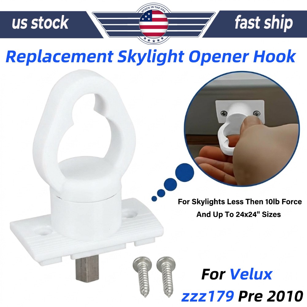 Replacement Skylight Opener Hook For pre 2010 Velux ZZZ179 Skylights Light Duty