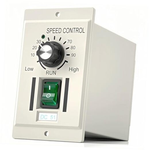 DC Motor Speed Controller, AC 110V Input DC 0-90V Output Soft Start Fan Speed