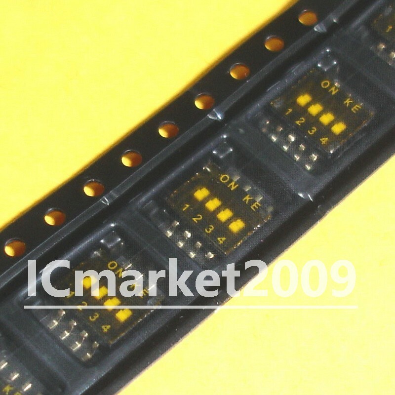 50 PCS DSHP04TSGER SOP-4 1.27MM Position SMD Switch Coding Switch