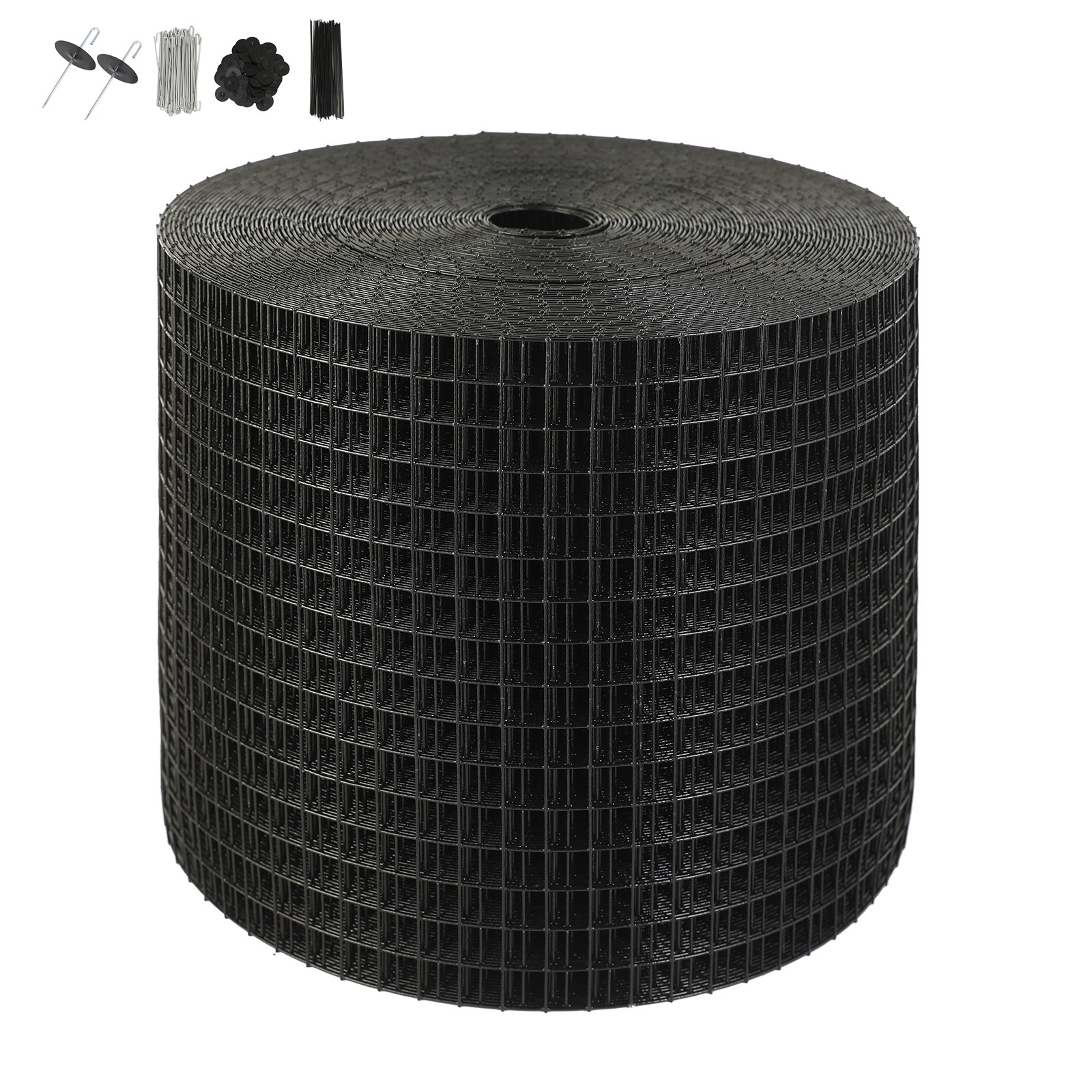 6 in x 100ft Solar Panel Bird Guard Critter Guard Roll Kit 60pcs Fasteners