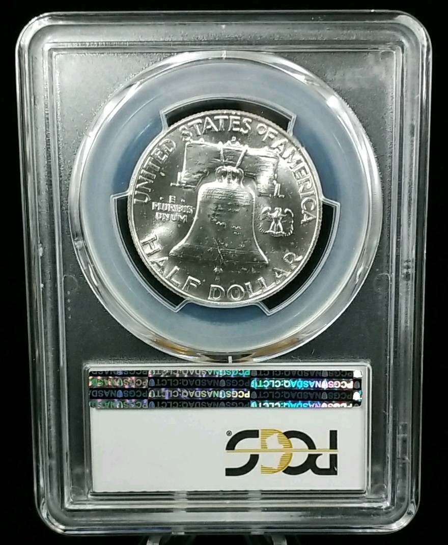 1963-D 50C Franklin Half Dollar PCGS MS64 #7373