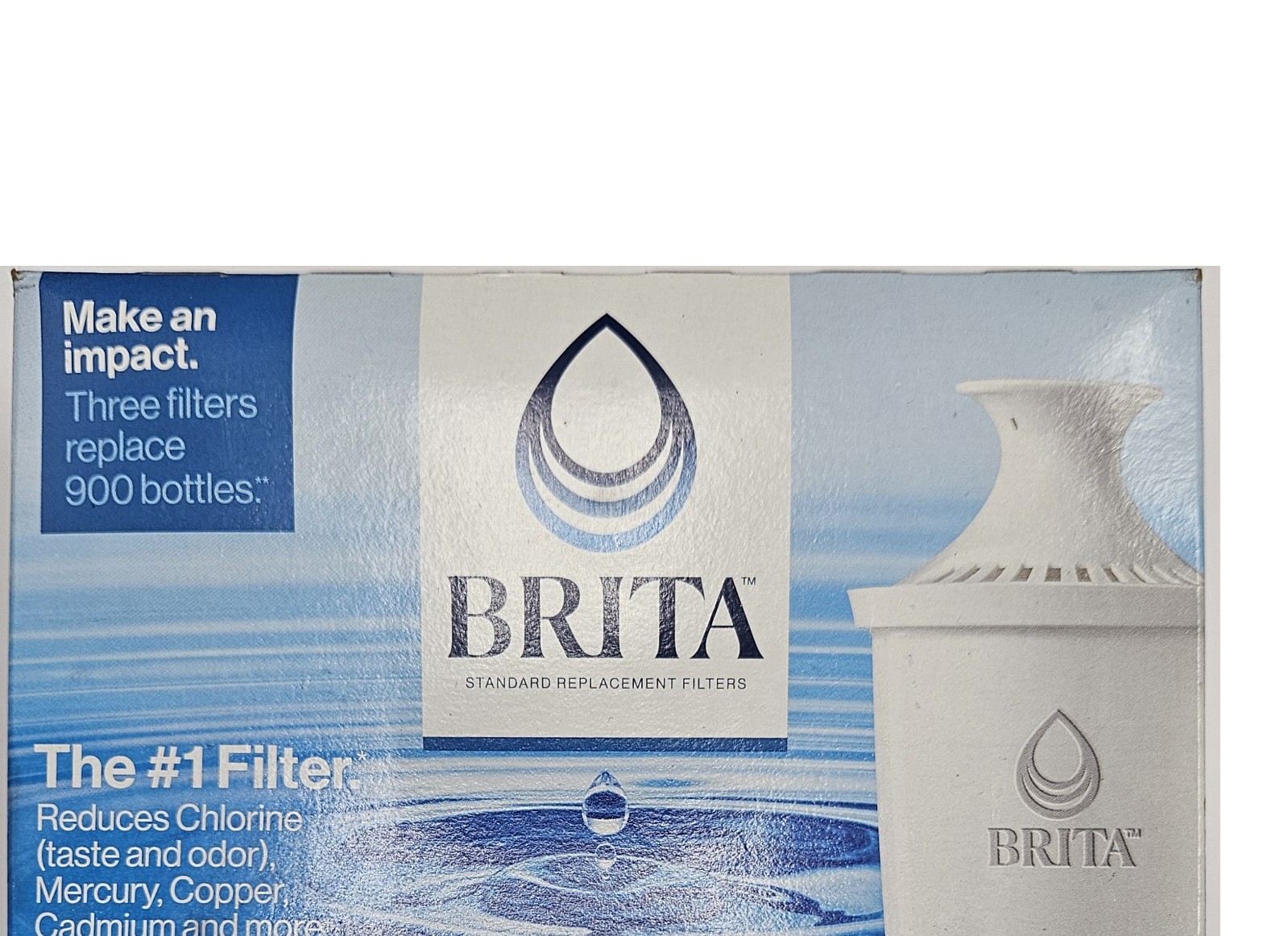 BRITA Standard Replacement Filters 3 Pack