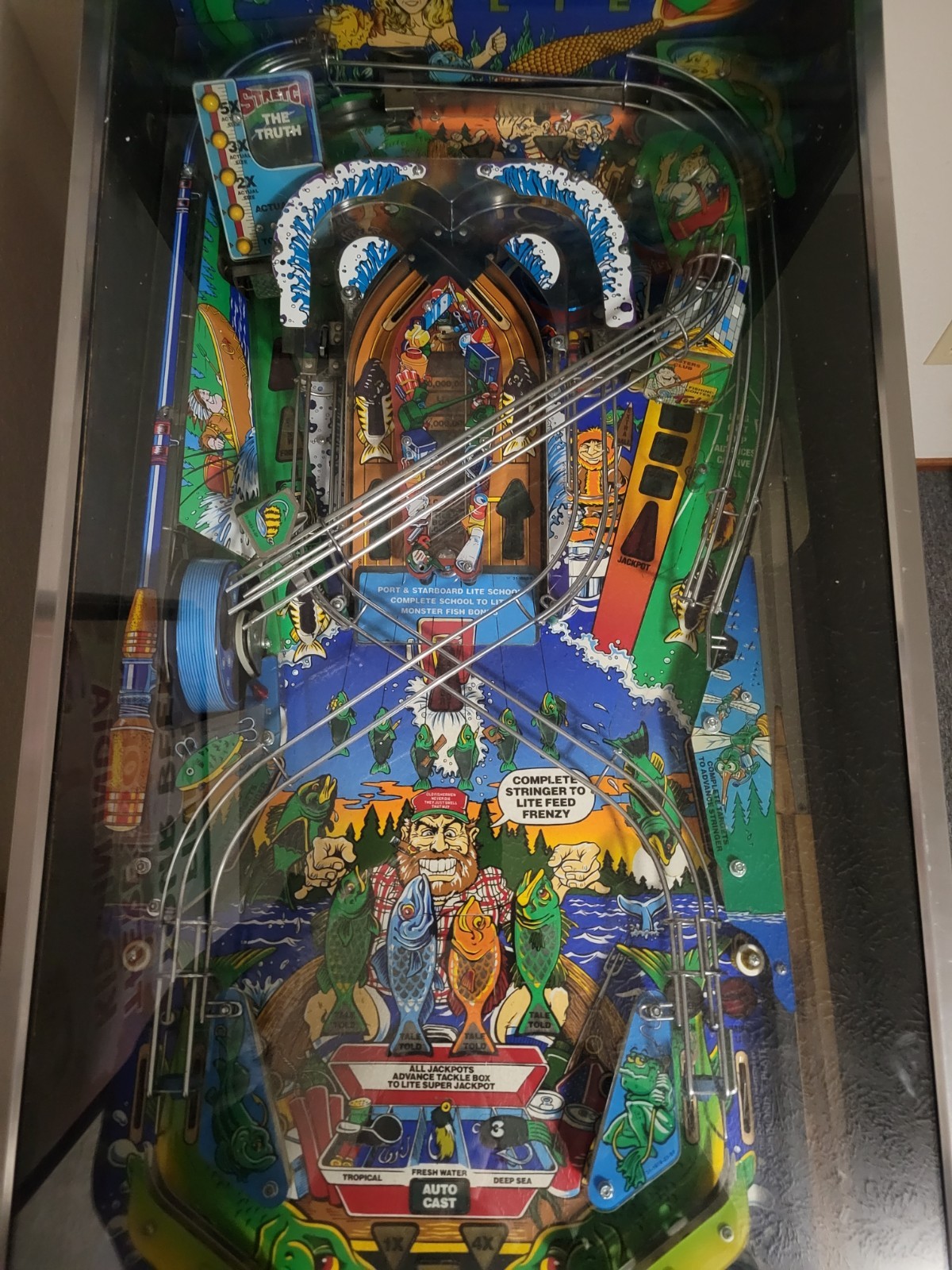 Fish Tales Pinball Machine, 1992