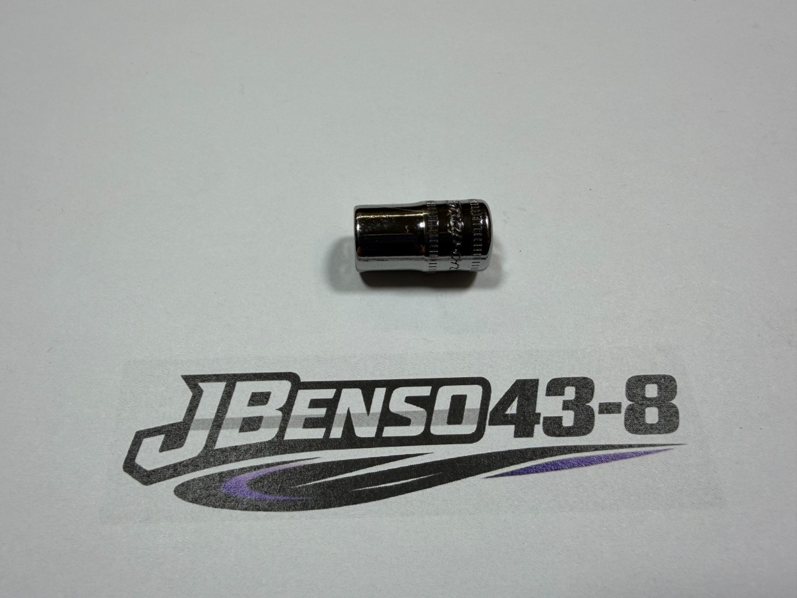 Snap-On Tools USA NEW 1/4" Drive 8mm Metric 6pt Shallow Chrome Socket TMM8
