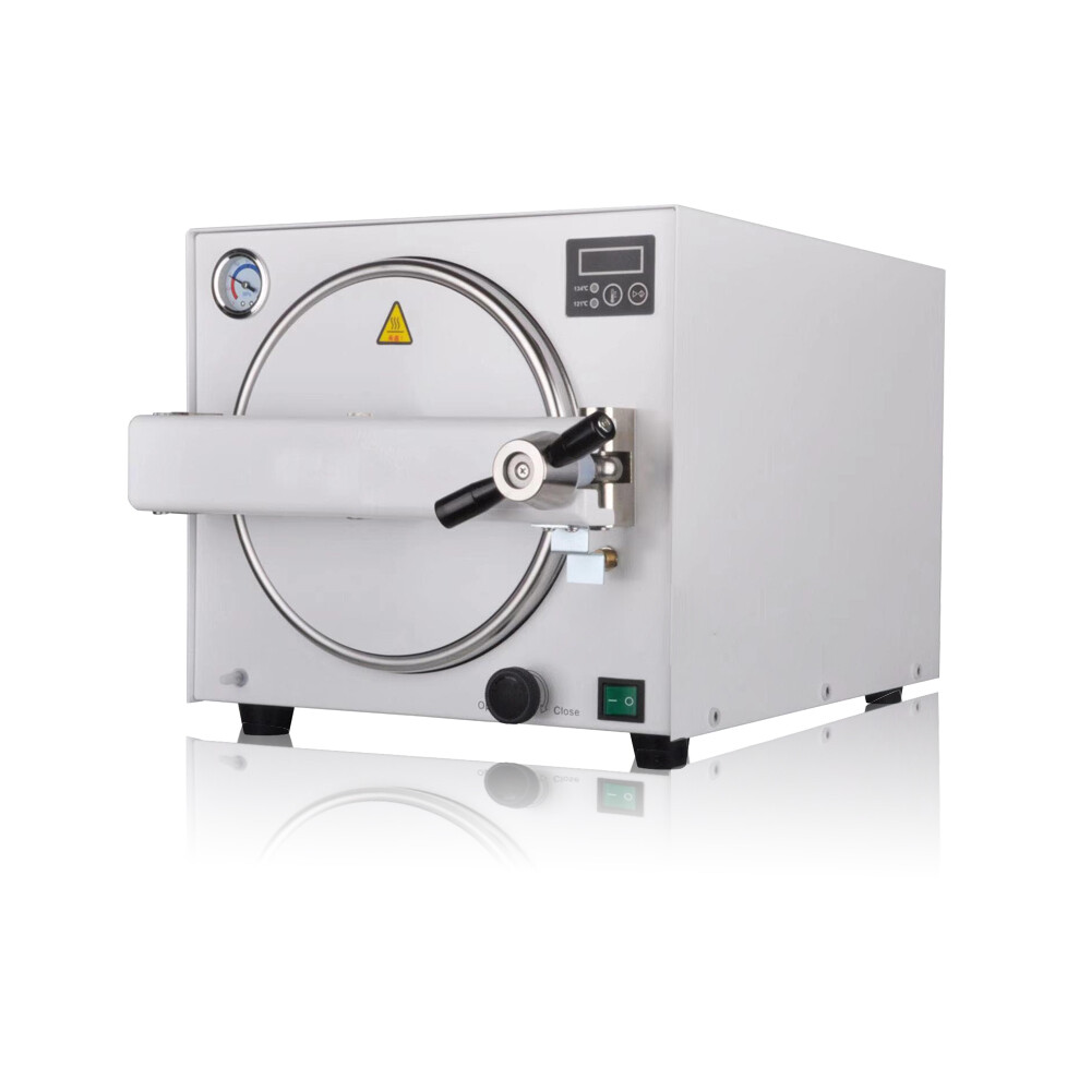 18L Dental Autoclave Steam Stainless Steel Sterilizer Machine Equipment E218 USA