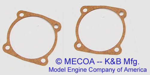 OS .40 SF & .46 SF 2 pcs engine crankcase back cover gaskets Made by MECOA