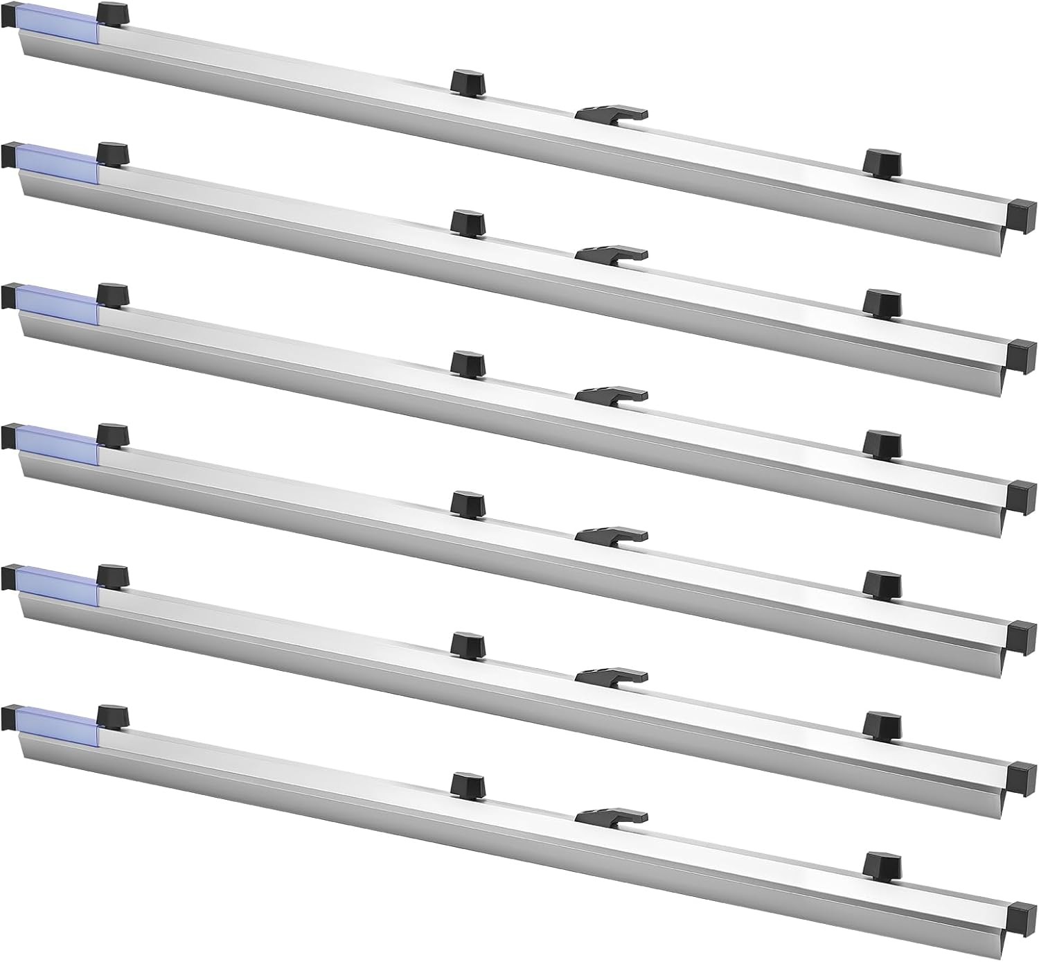 Blueprint Clamps, 36 Inches, Blueprint Hanging Clips Binding Strips, Aluminum