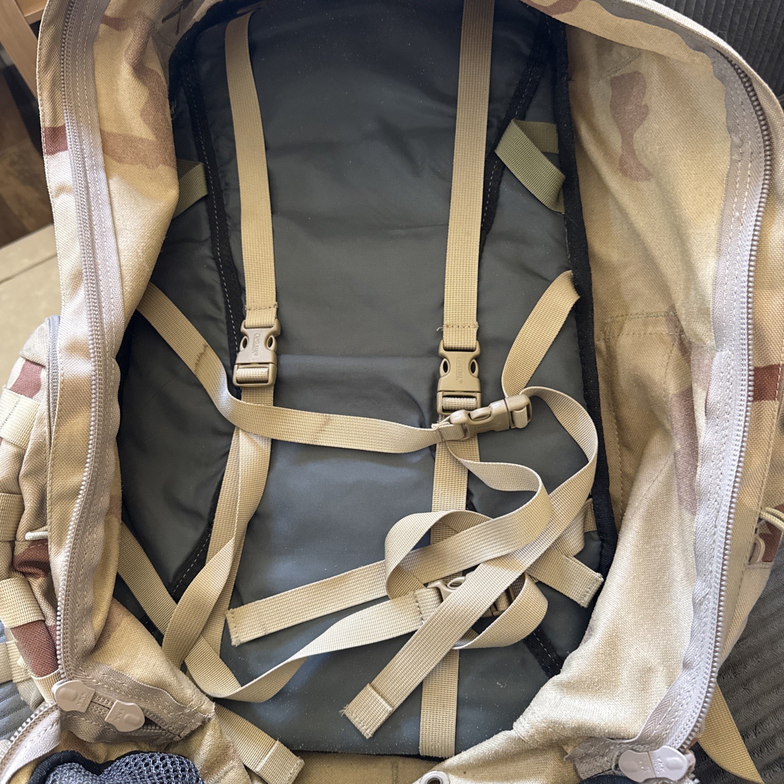 CamelBak Maximum Gear BFM Tactical Backpack DCU Desert Camo No Bladde
