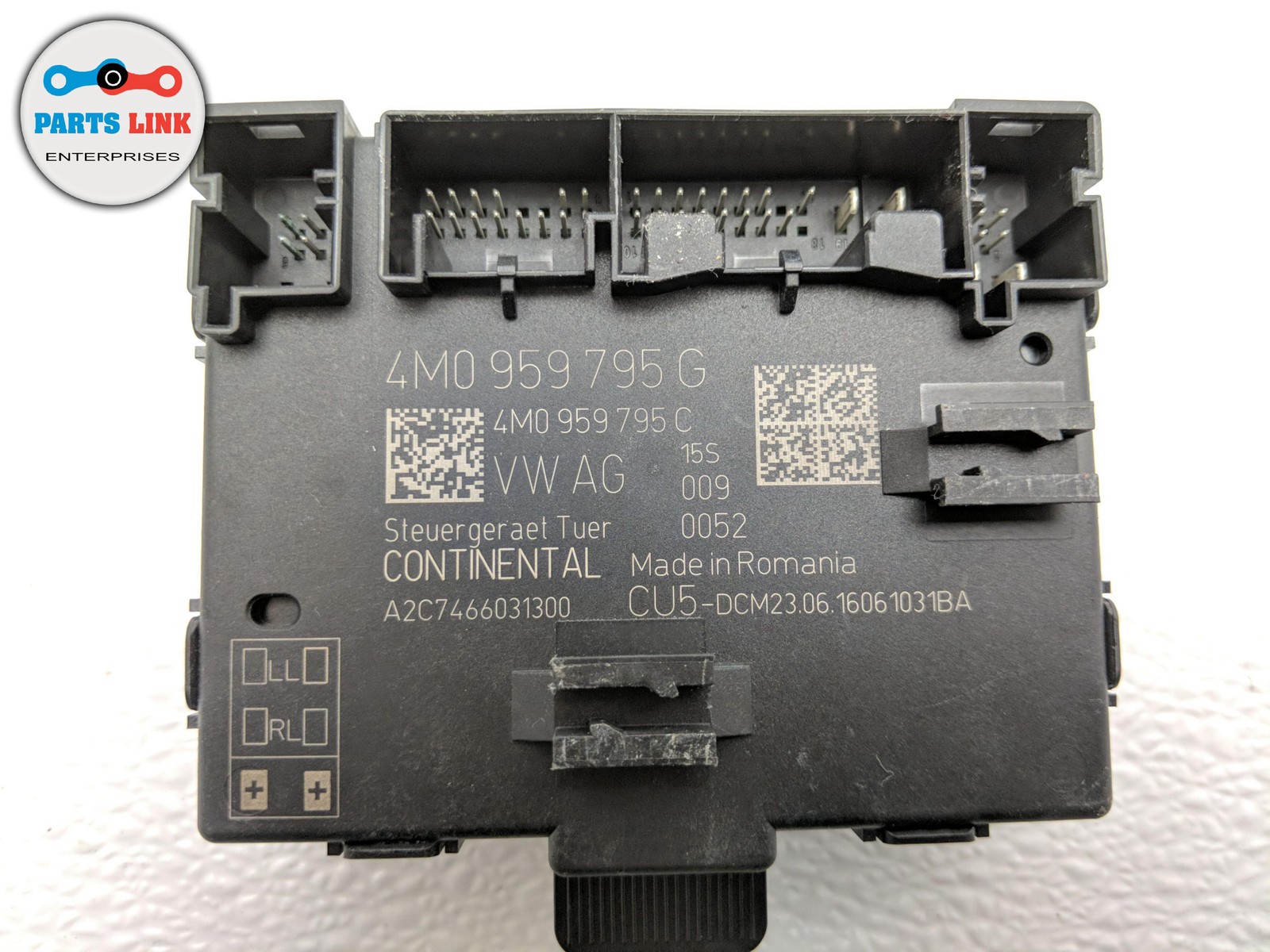2017-2019 AUDI Q7 4M REAR LEFT DRIVER SIDE DOOR CONTROL MODULE UNIT BRAIN OEM