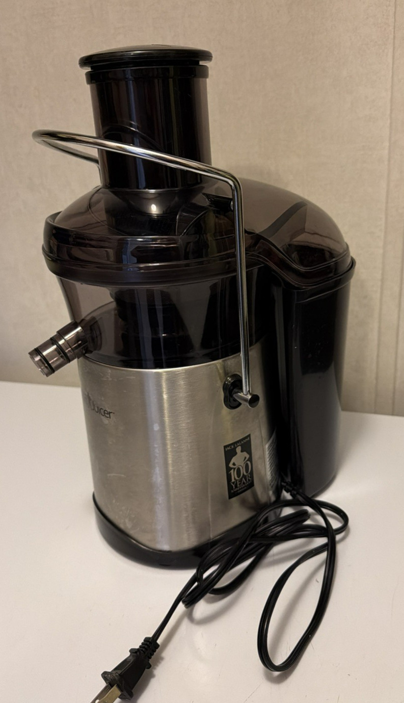 Jack LaLanne Fusion Juicer 100 Year Anniversary Edition Stainless Steel Juicer