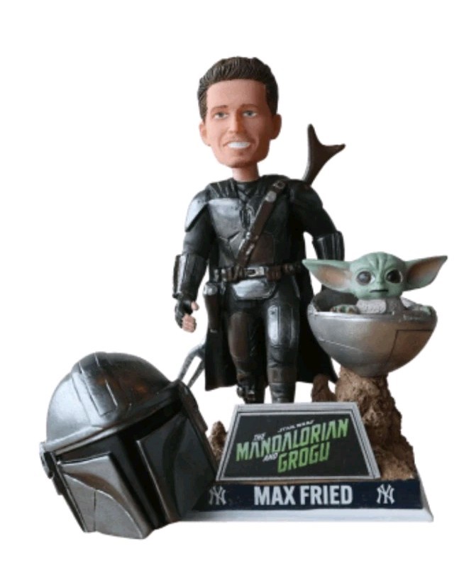 PRESALE Max Fried Mandalorian Bobblehead SGA Yankees Star Wars NIGHT 5/2/26 18K