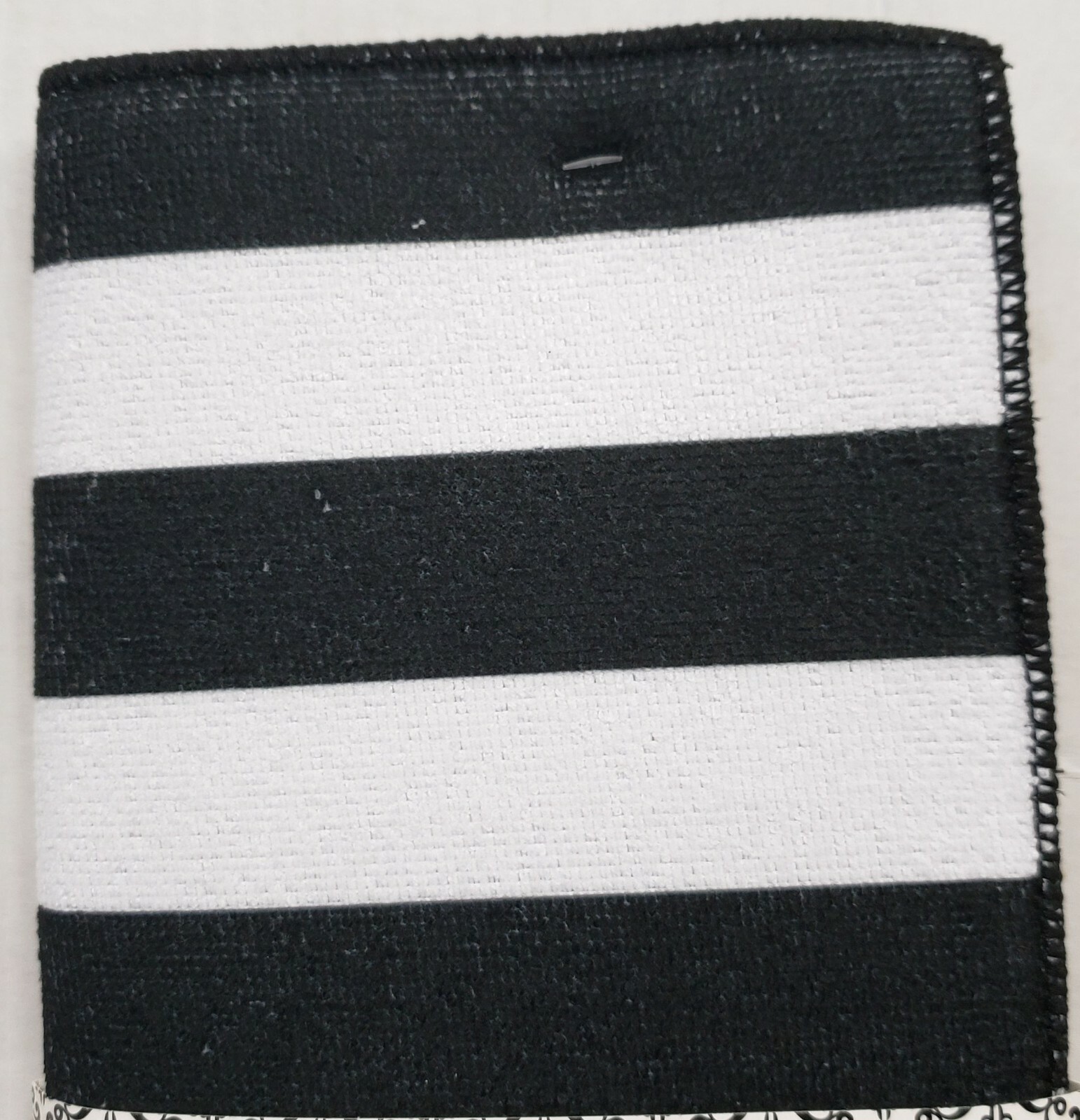 Kitchen Microfiber Drying Mat (15" x 20") BLACK & WHITE STRIPES, MI