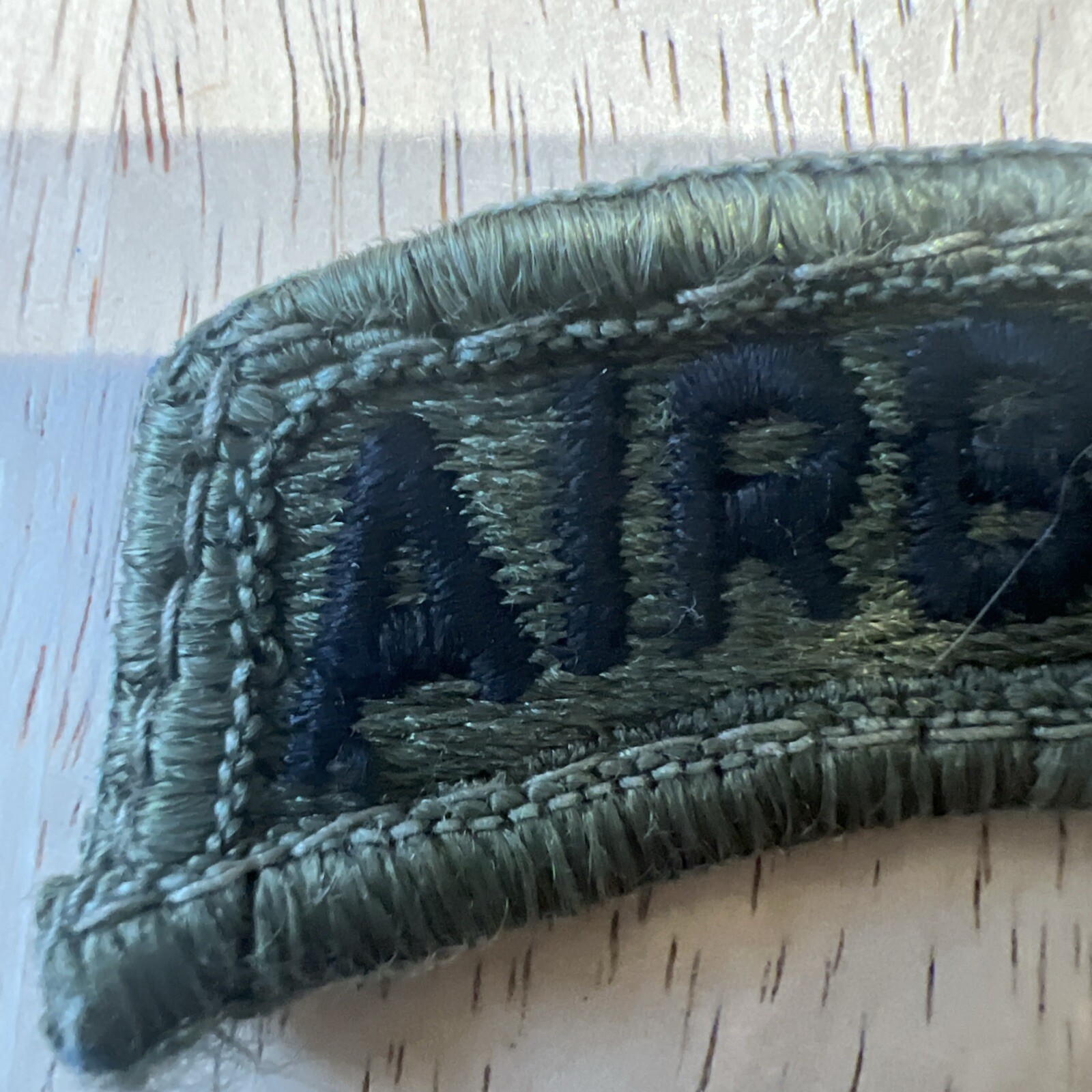 US Army Airborne Rocker Tab Green Patch