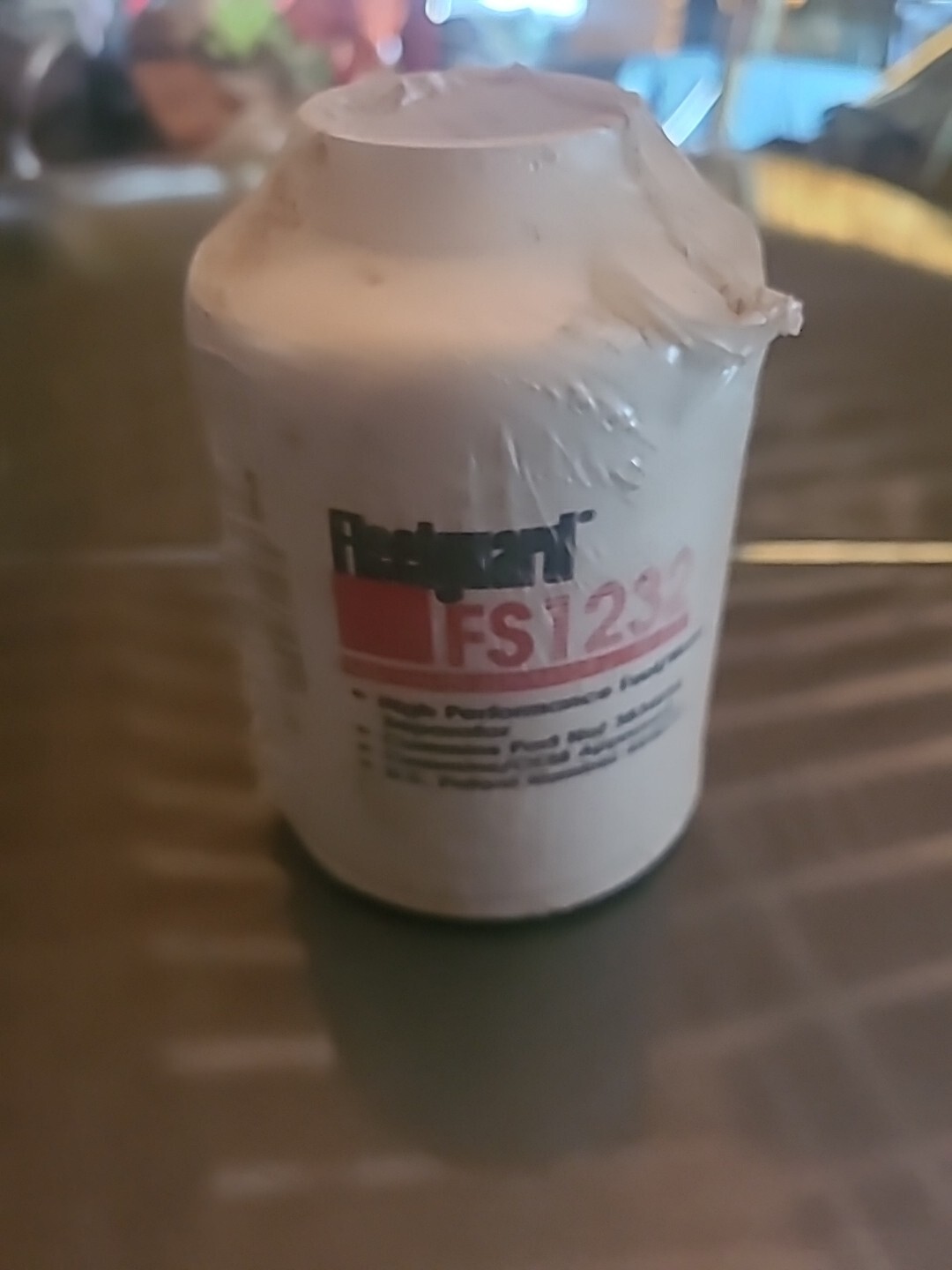 1 FS1232 NEW GENUINE  FLEETGUARD CUMMINS REPLACEMENT PART FUEL WATER SEPERATOR