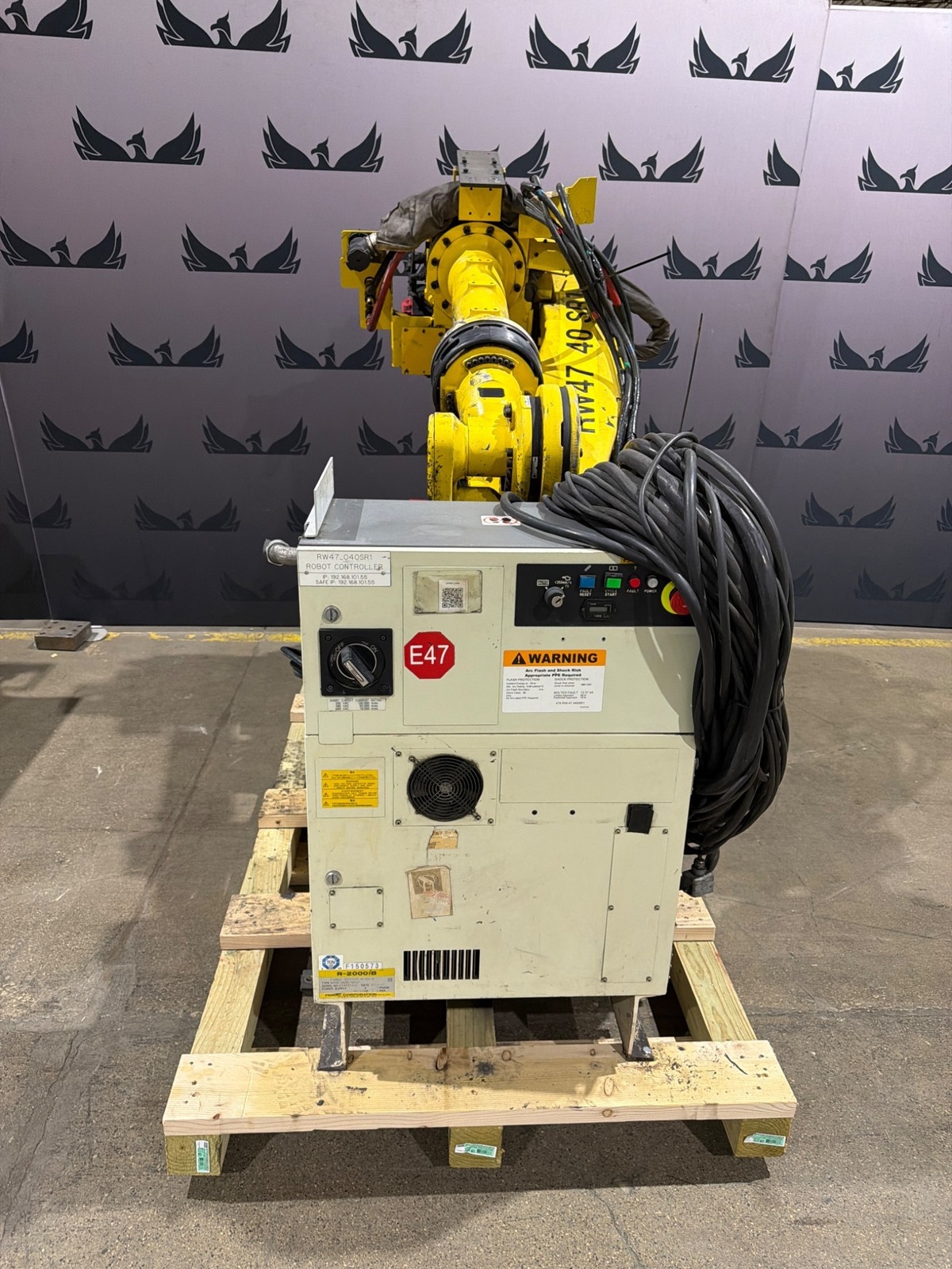 FANUC R-2000iB/210F Complete w/ R-30iB Controls USED