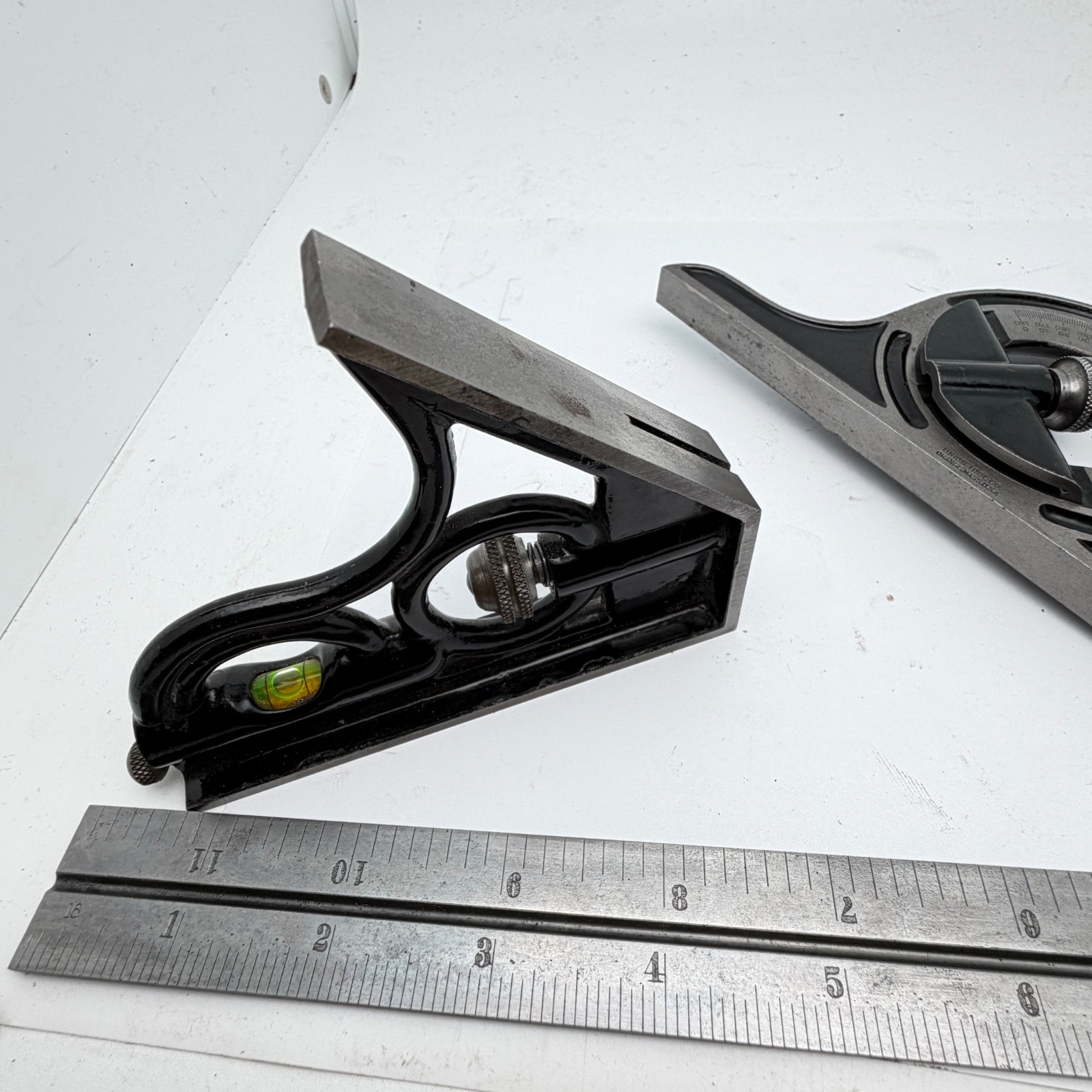 Preowned 12" UNION TOOL Co. Combination Square & Centrefinder Machinists