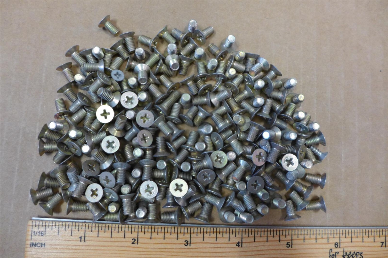 x200 ct. MACHINE SCREW 3/8", 10-32 Thread Aircraft/Aviation NAS514P1032-6P NEW