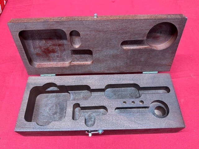 Starrett 657CZZ WOOD CASE ONLY for 657C Magnetic Base and Post Assembly