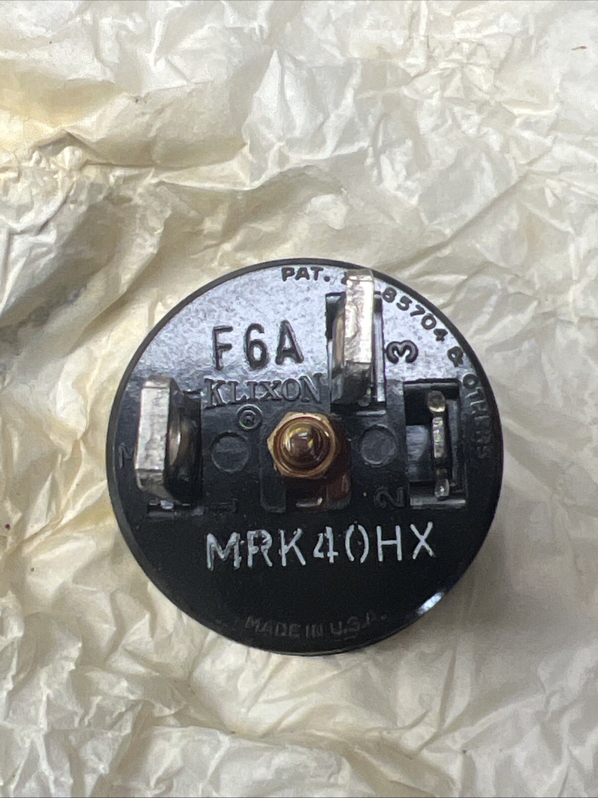 NOS Klixon MRK40HX Protector
