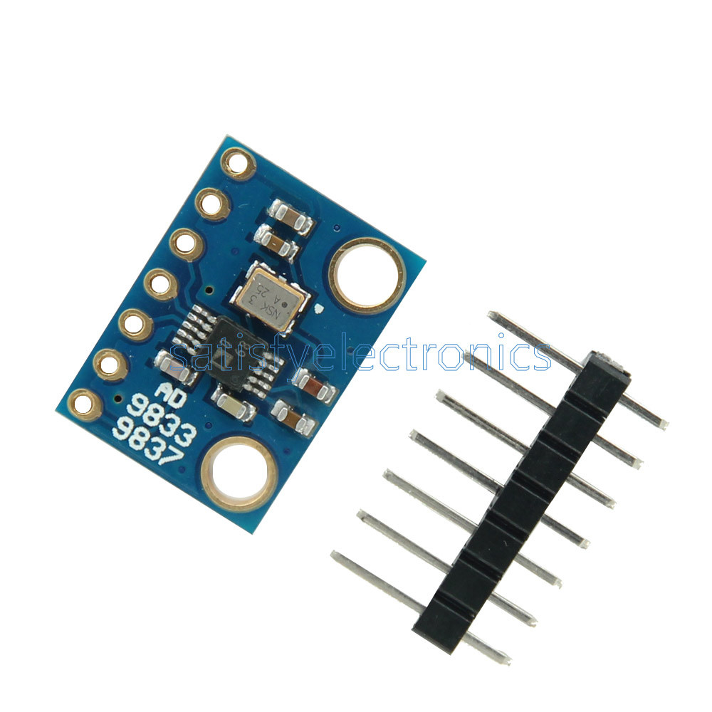 AD9833 DDS Signal Generator Module Programmable Microprocessors Sine Square Wave
