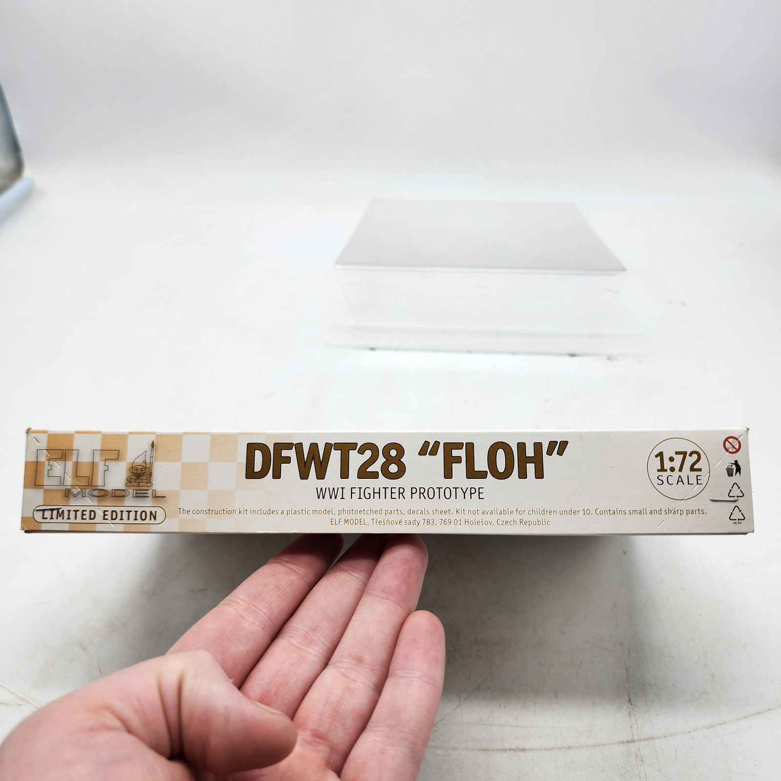 ELF Model 1/72 DFWT28 FLOH WWI Fighter Prototype Model Airplane Kit Open Box New