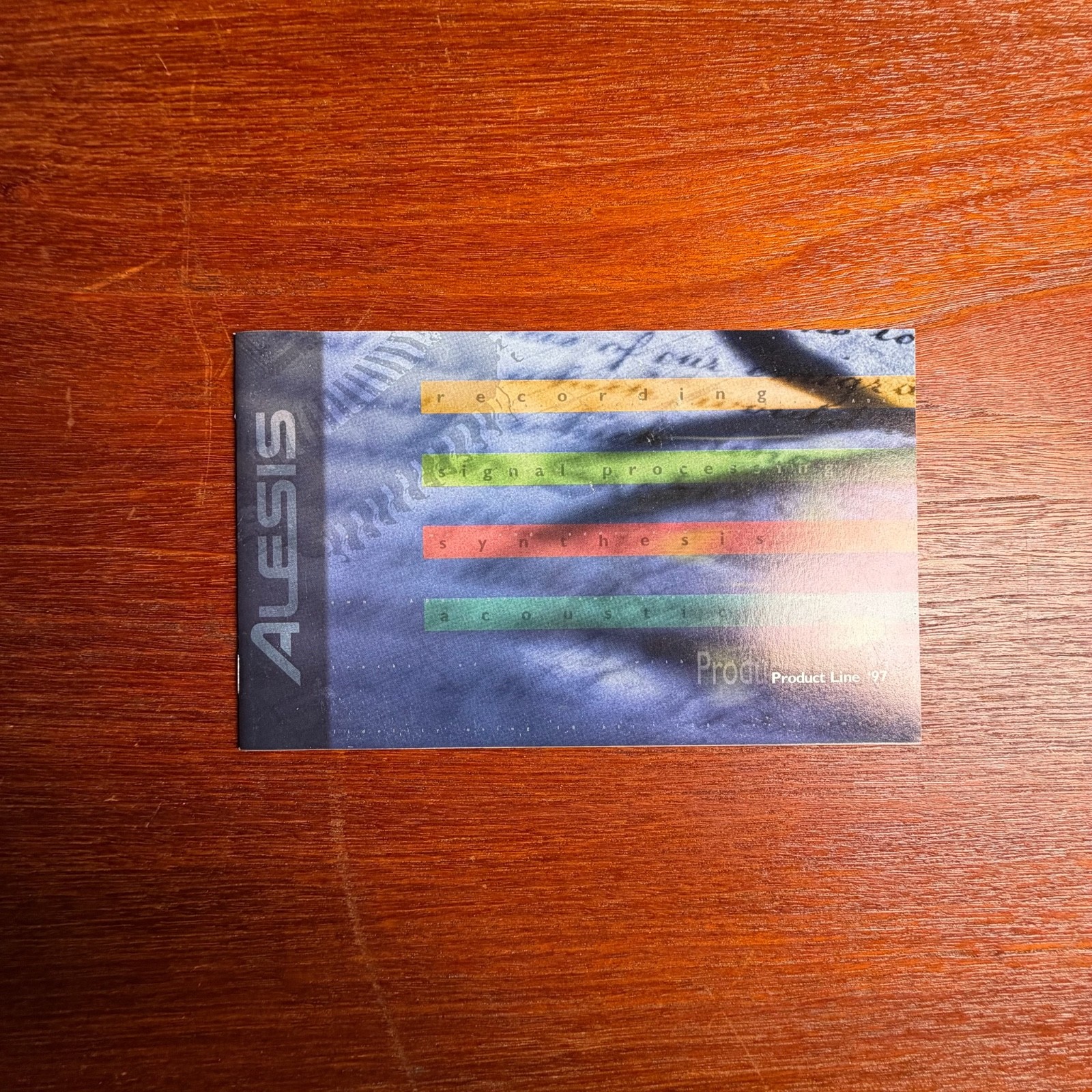 VINTAGE ALESIS 1997 PRODUCT LINE INFORMATIONAL BROCHURE