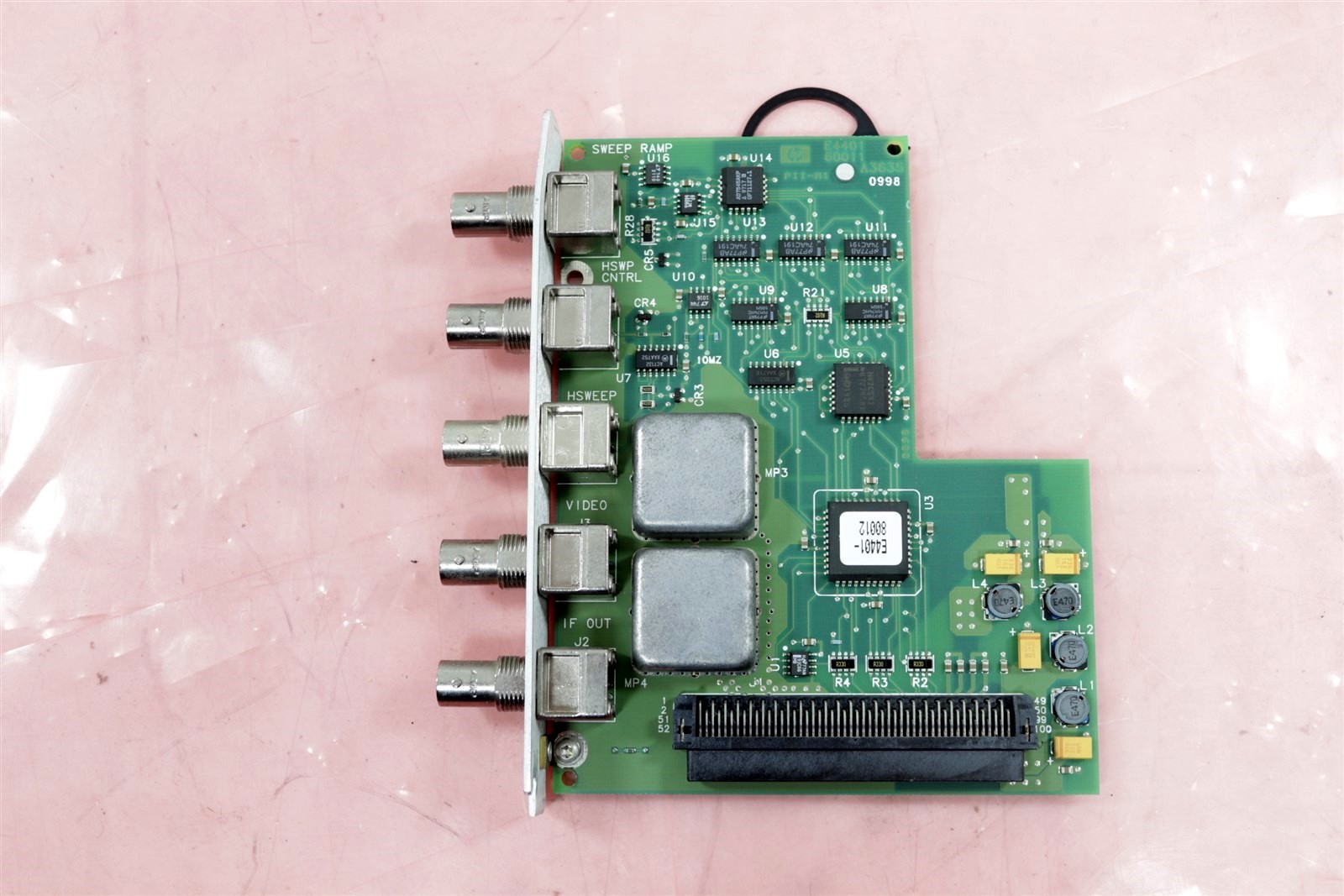 HP Agilent E4401B Spectrum Analyzer 9kHz-1.5GHz E4401 60011 A3635 Board