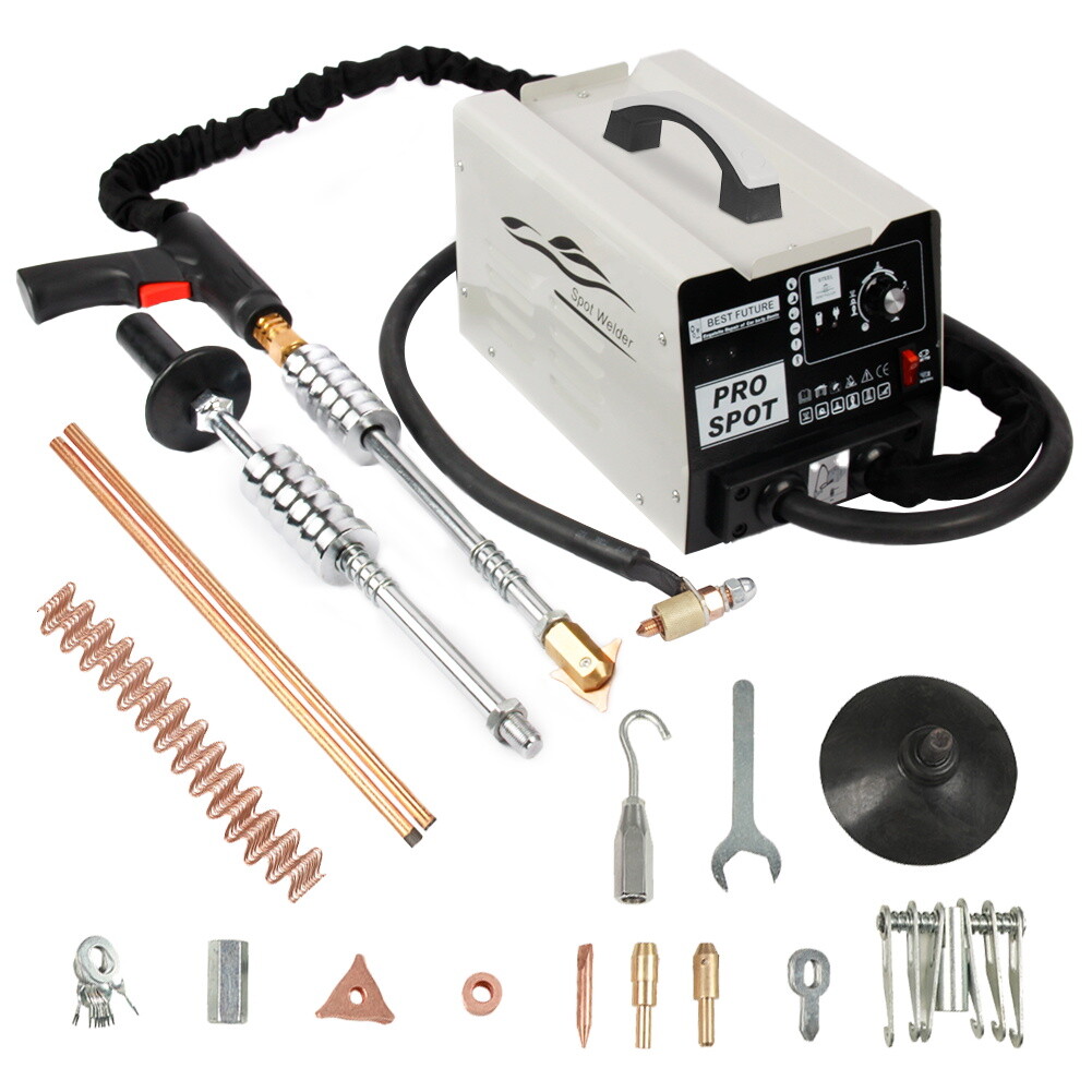 6 Models Car Body Dent Repair Kit Dent Puller Spot Welder Welding Machine 3800A