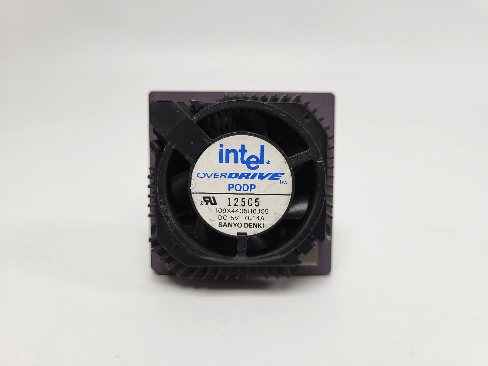 Vintage Intel PODP5V133 Overdrive 133 CPU Processor 133MHz, Socket 4