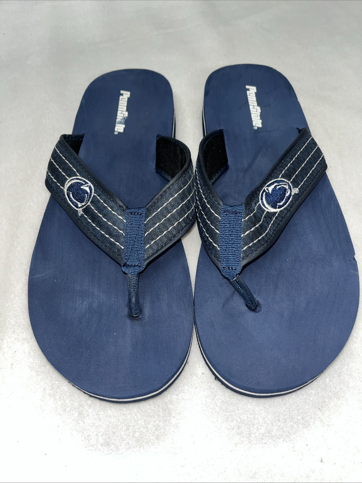 Penn State thong sandals navy blue size 13/14 men’s