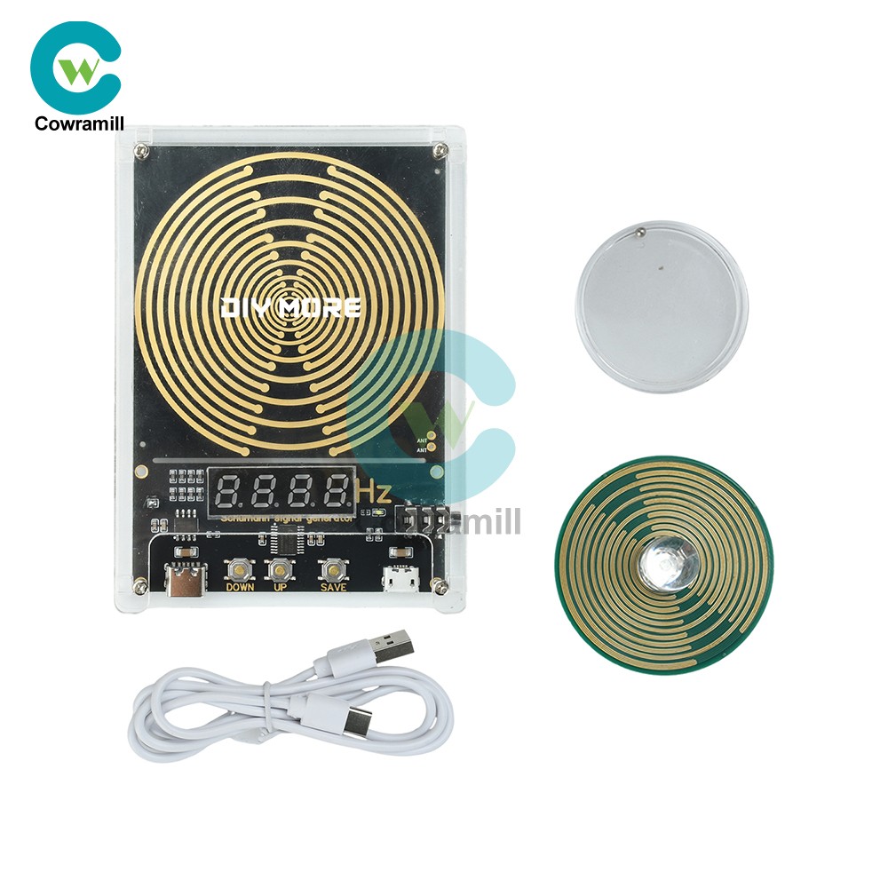 DC 5V 0.01-9999HZ Adjustable Frequency Schumann Wave Sine Wave signal Generator