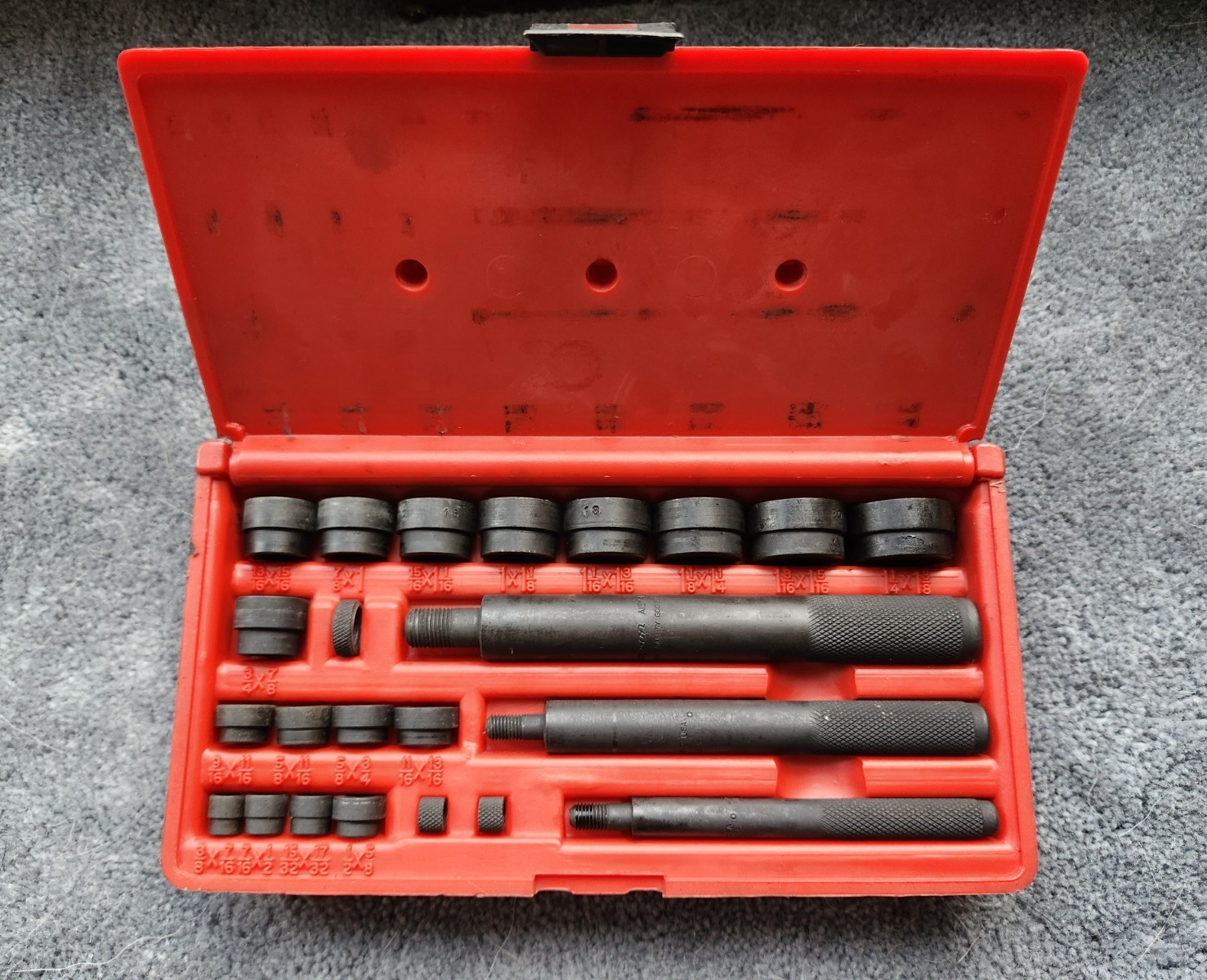 Snap-On Bushing Driver Set PB20 Made in USA. Like new condition