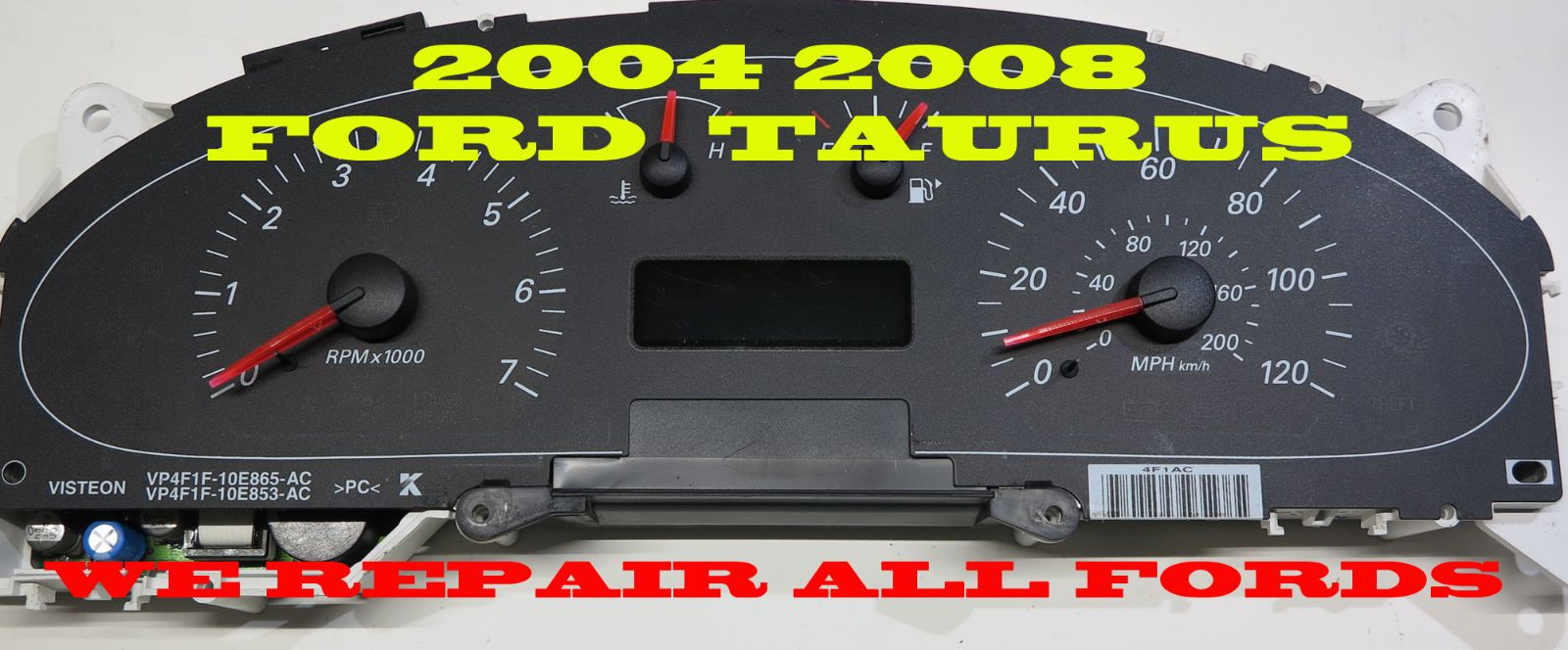1994 2004 MERCURY SABLE INSTRUMENT CLUSTER SOFTWARE & ODOMETER CALIBRATION SERV