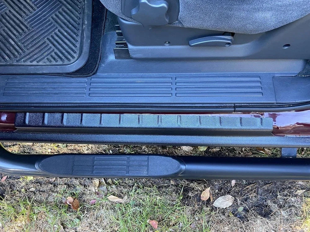 Rocker Panel Guard Crew Cab Compatible 1999 2000 2001-2006 GMC Sierra Silverado