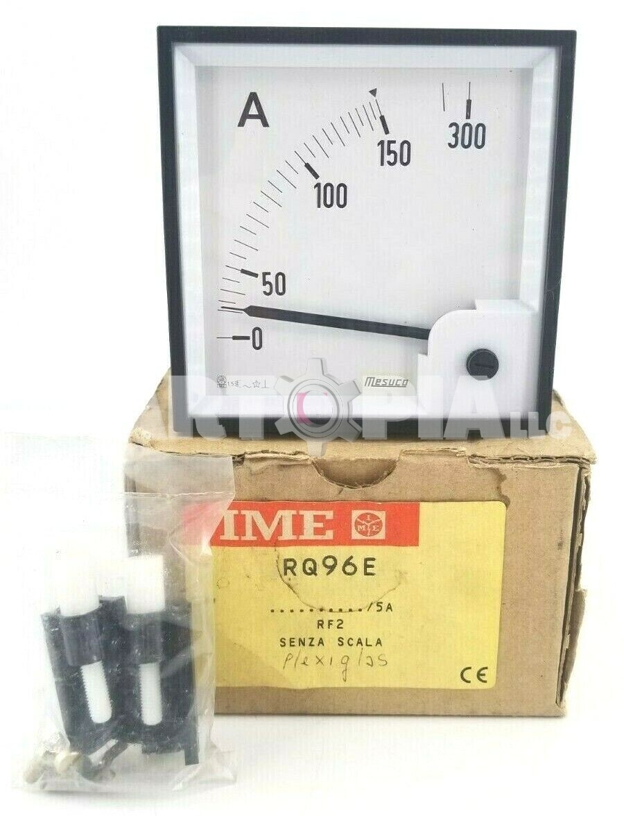 IME / Mesuco, RQ96E / 260356 Analog Voltmeter, 5A, 0/150-300