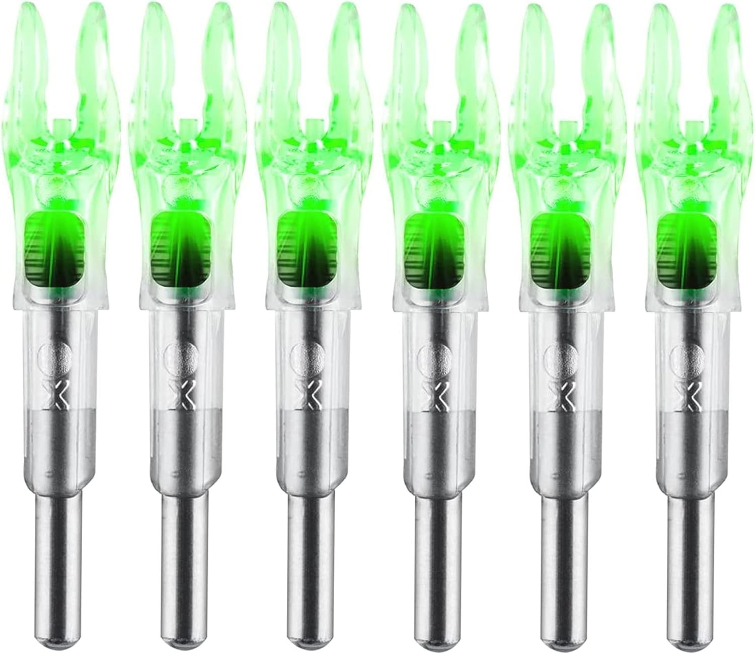 6PCS X Lighted Nocks for Arrows with .204 .233 .244 .246 inside Diameter