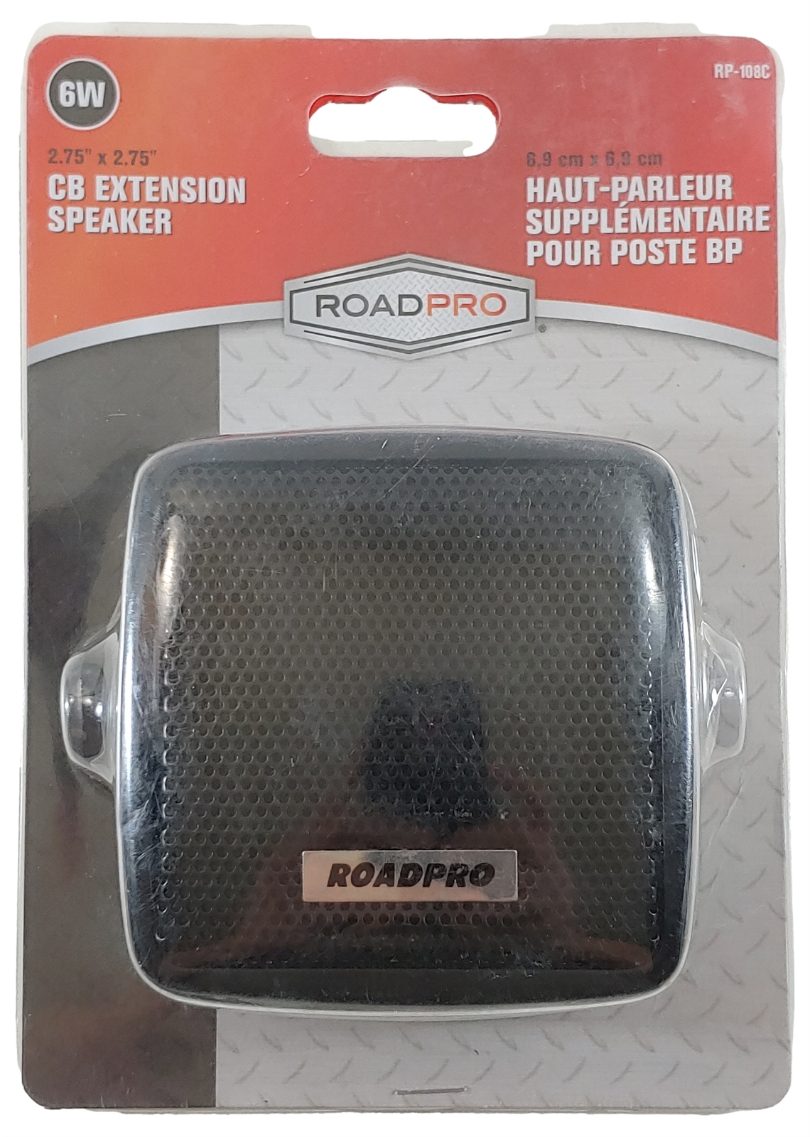 Roadpro RP-108C 6 Watt CB Radio Extension Speaker 2.75 inch x 2.75 inch