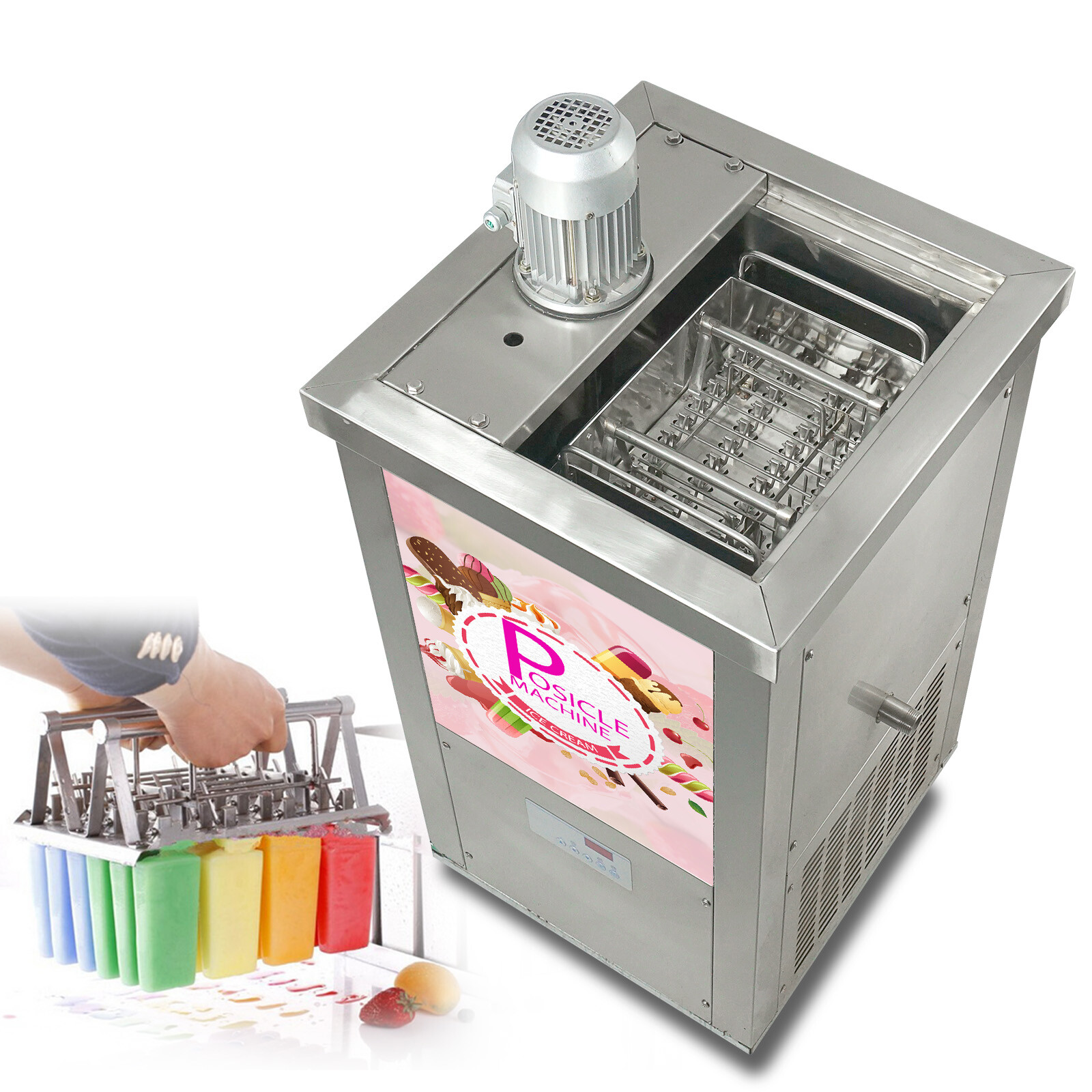 Kolice Commercial Single Mold Set ice pops Machine,ice Lollipop Making Machine