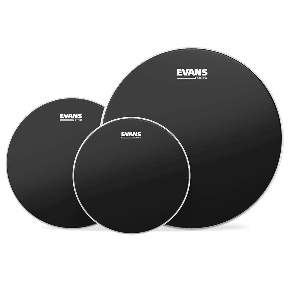 Evans Onyx Drumhead Pack 12/13/16