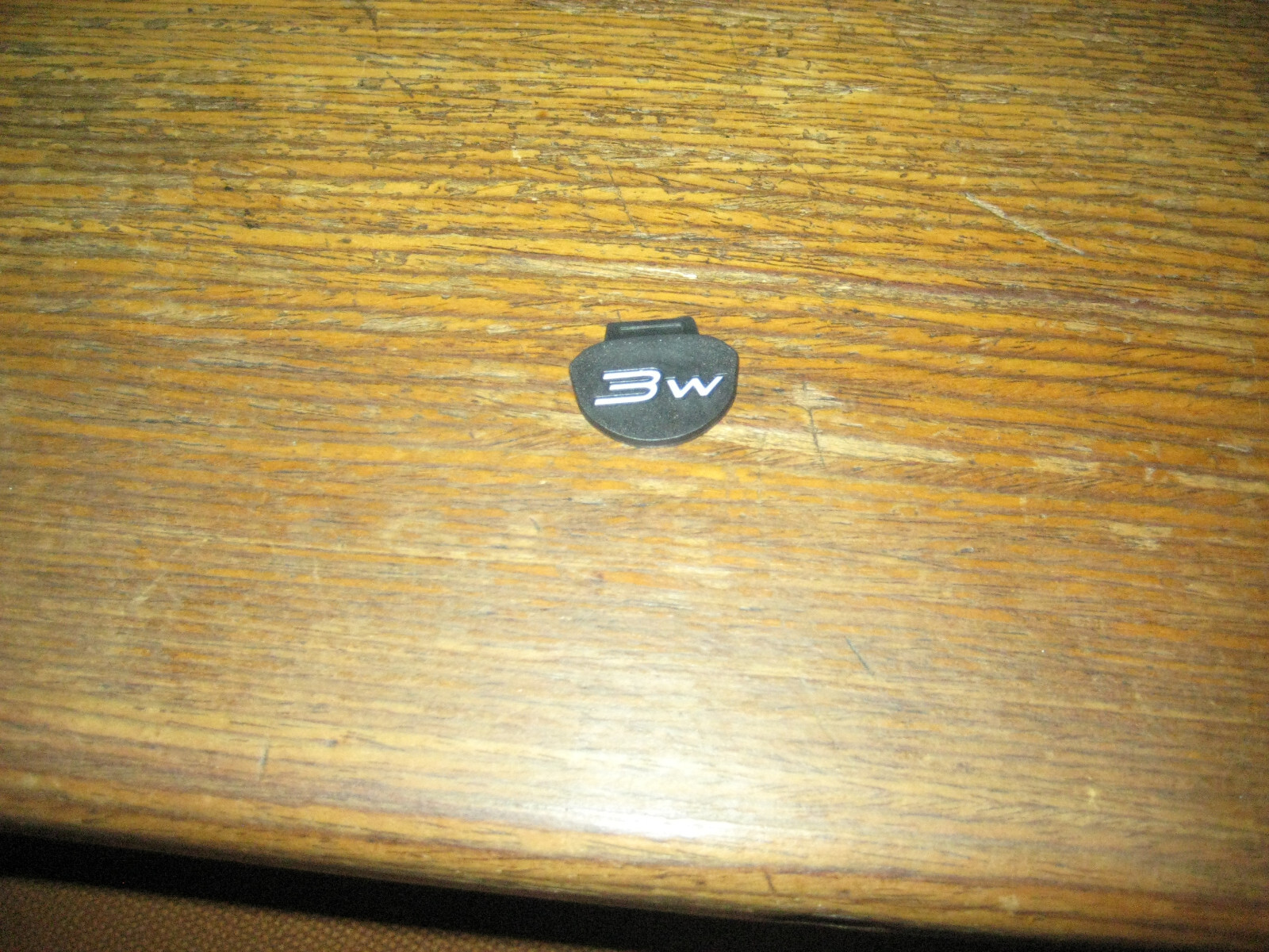 BRAND NEW Wilson Ping or bridgestone black number tag fairway hybrid # 3W tag