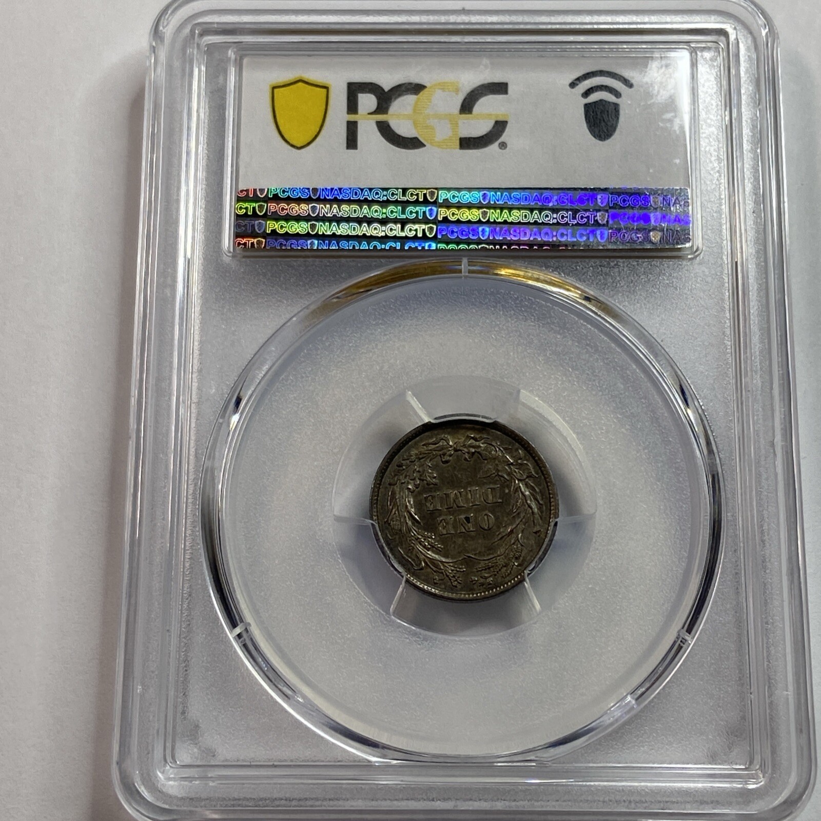 1897 Barber Dime PCGS AU53