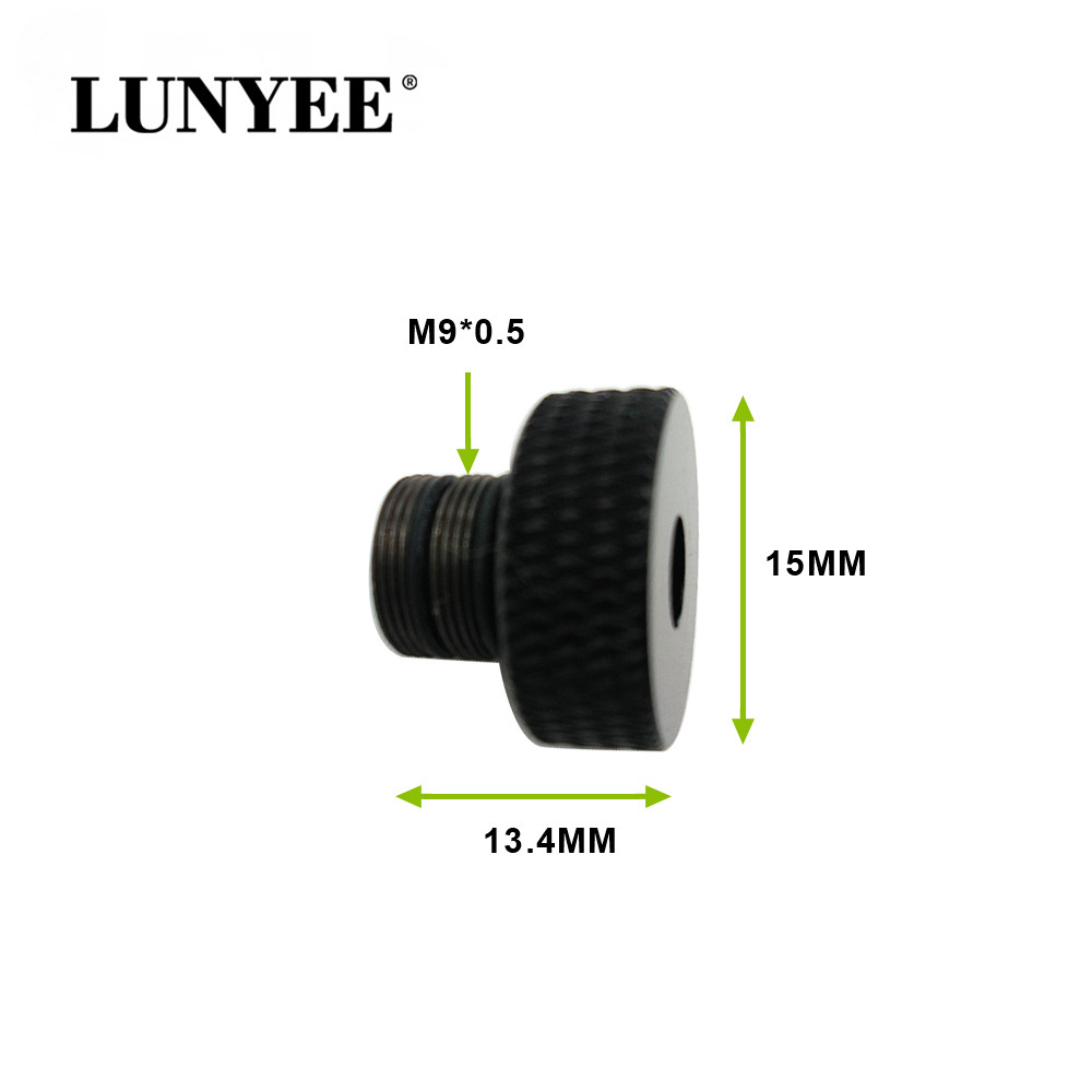 1PC Adjustable Focusing Lens Three Layer Coated Glass M9*0.5 For 405/445/450nm