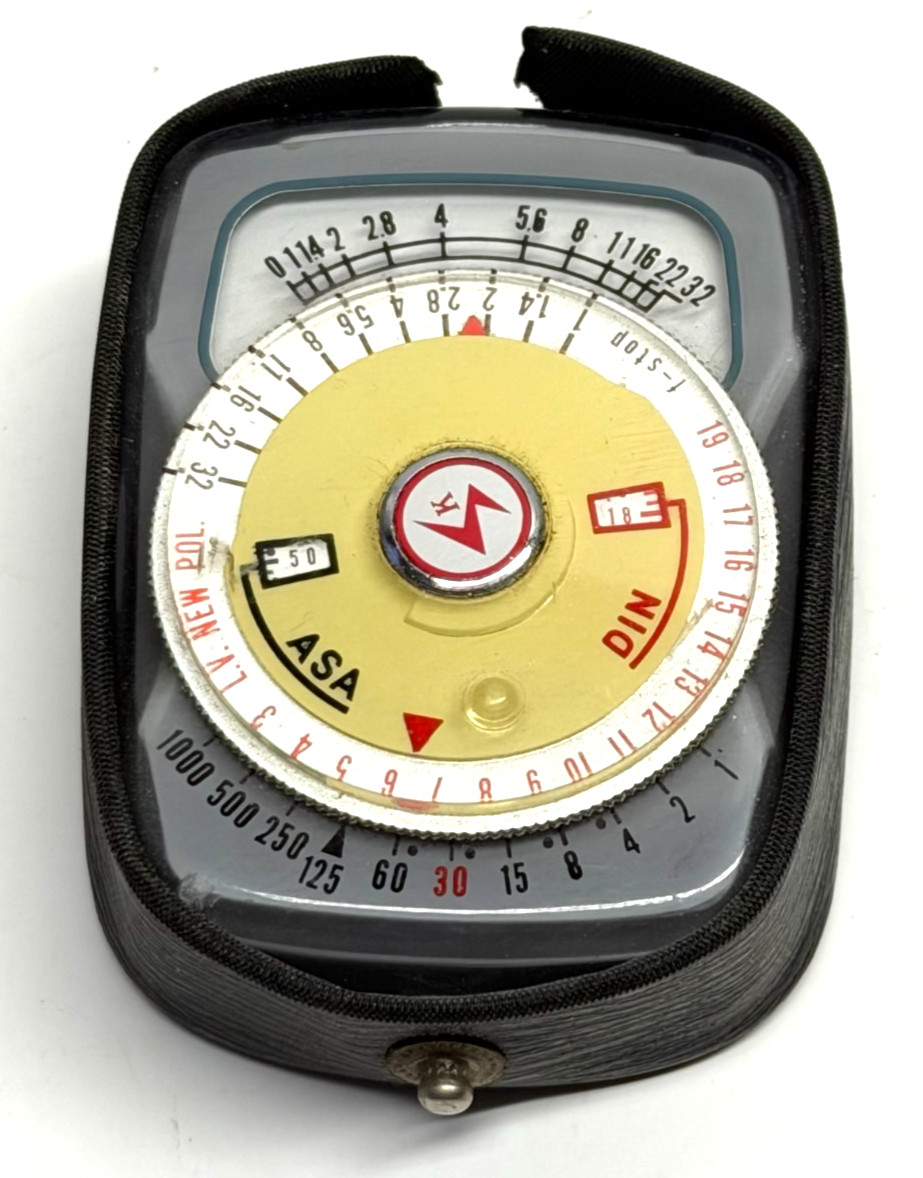Vintage  RARE  Unittic ASA DIN CDS Light Exposure Meter